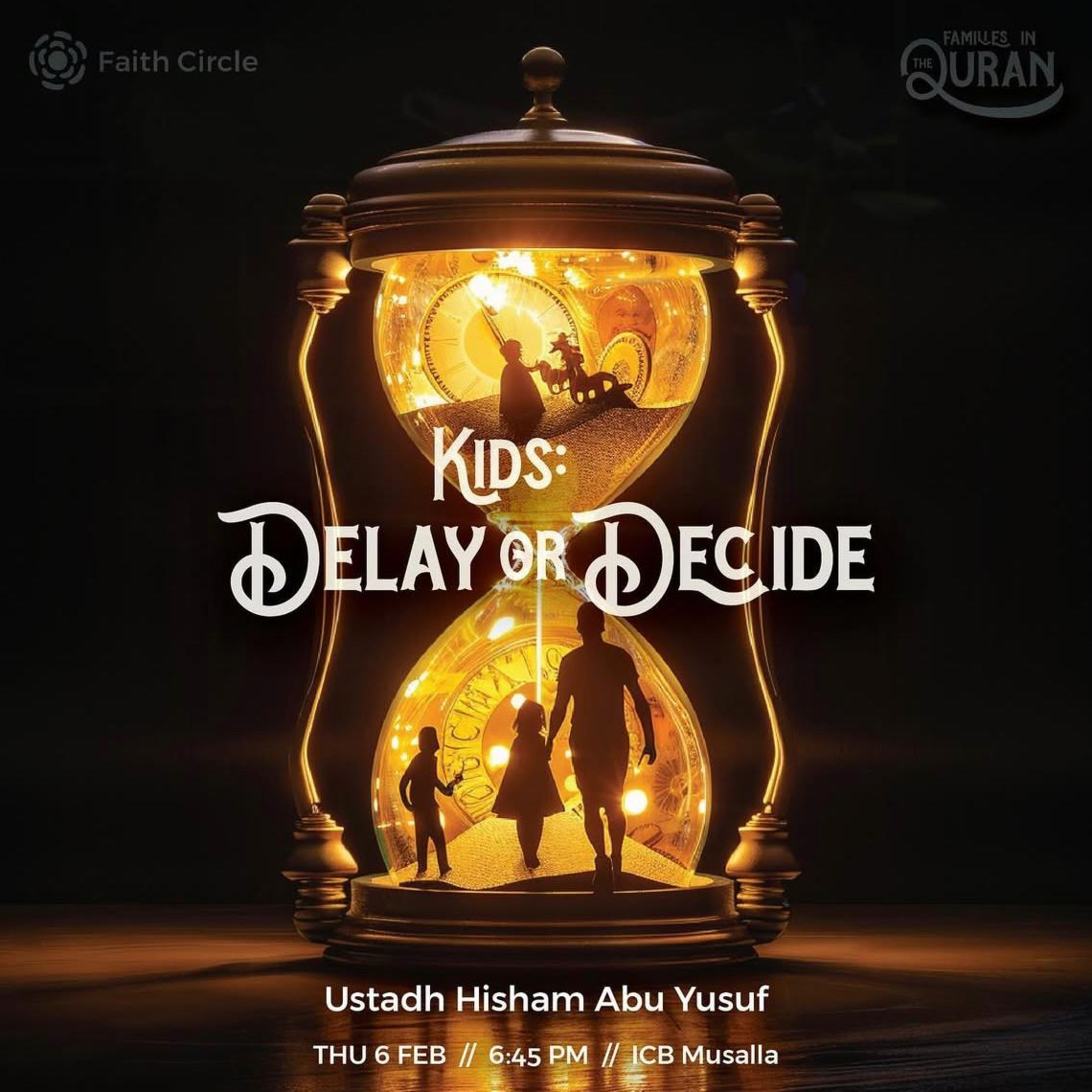 Parenting in a Secular world: Kids Delay or Decide? | Ustadh Hisham Abu Yusuf 89