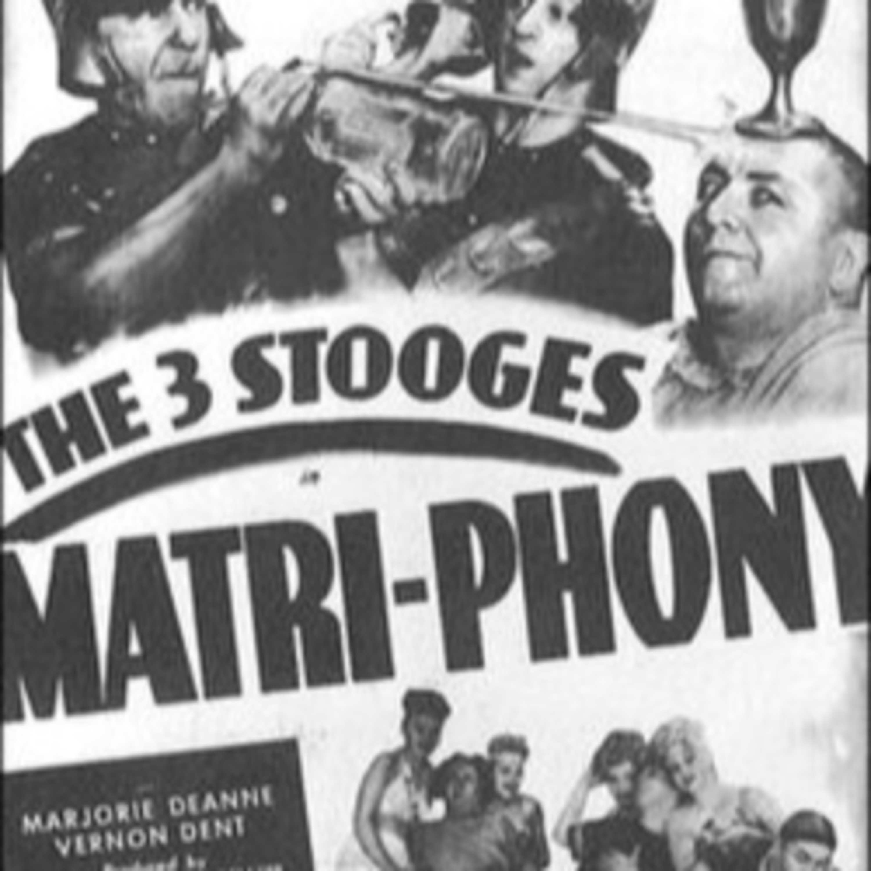 The Three Stooges Throwback podcast cover