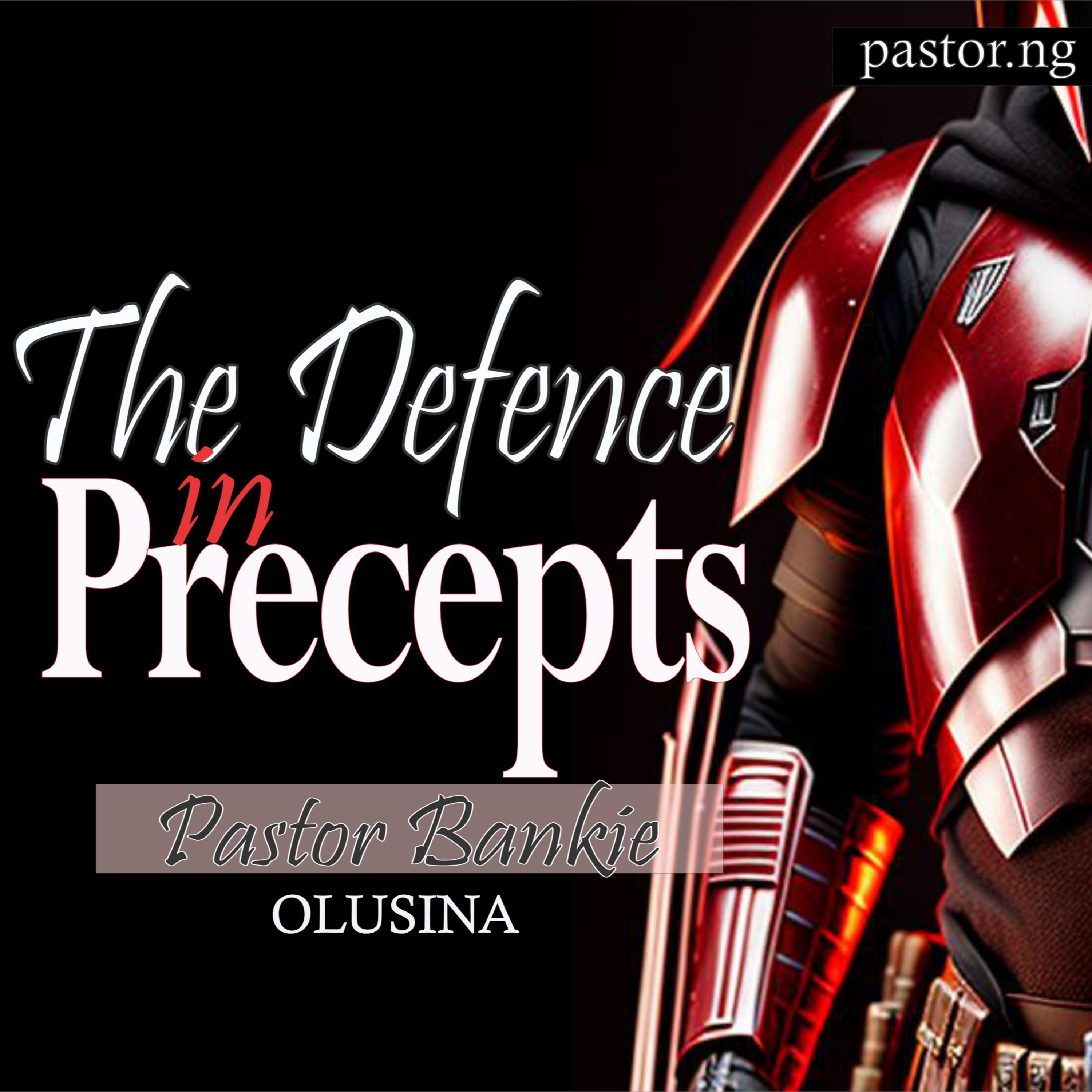 Defence in Precepts 1 (Commandments, wisdom and protection from corruption) episode artwork
