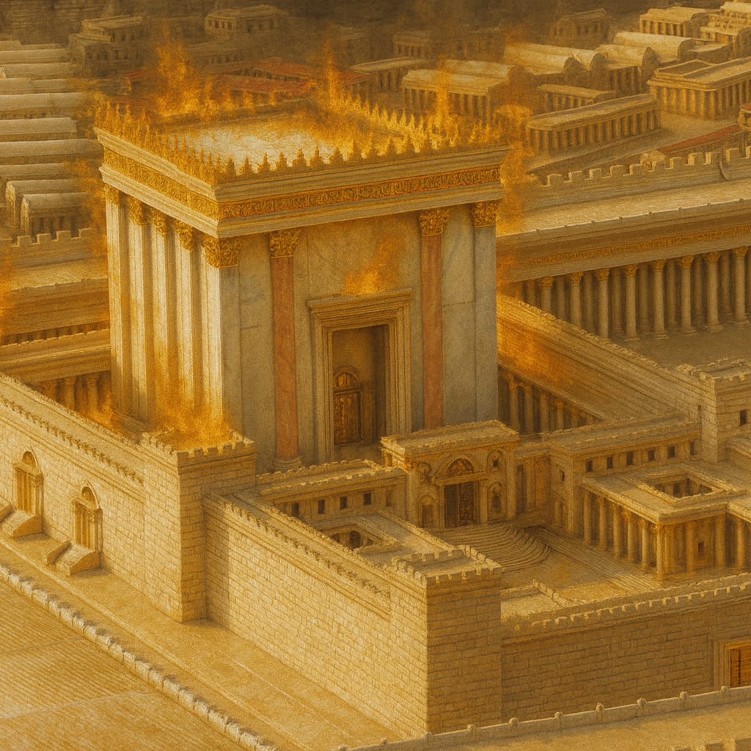 Histórias Destruição do PRIMEIRO TEMPLO DE JERUSALÉM - aula 4 episode artwork