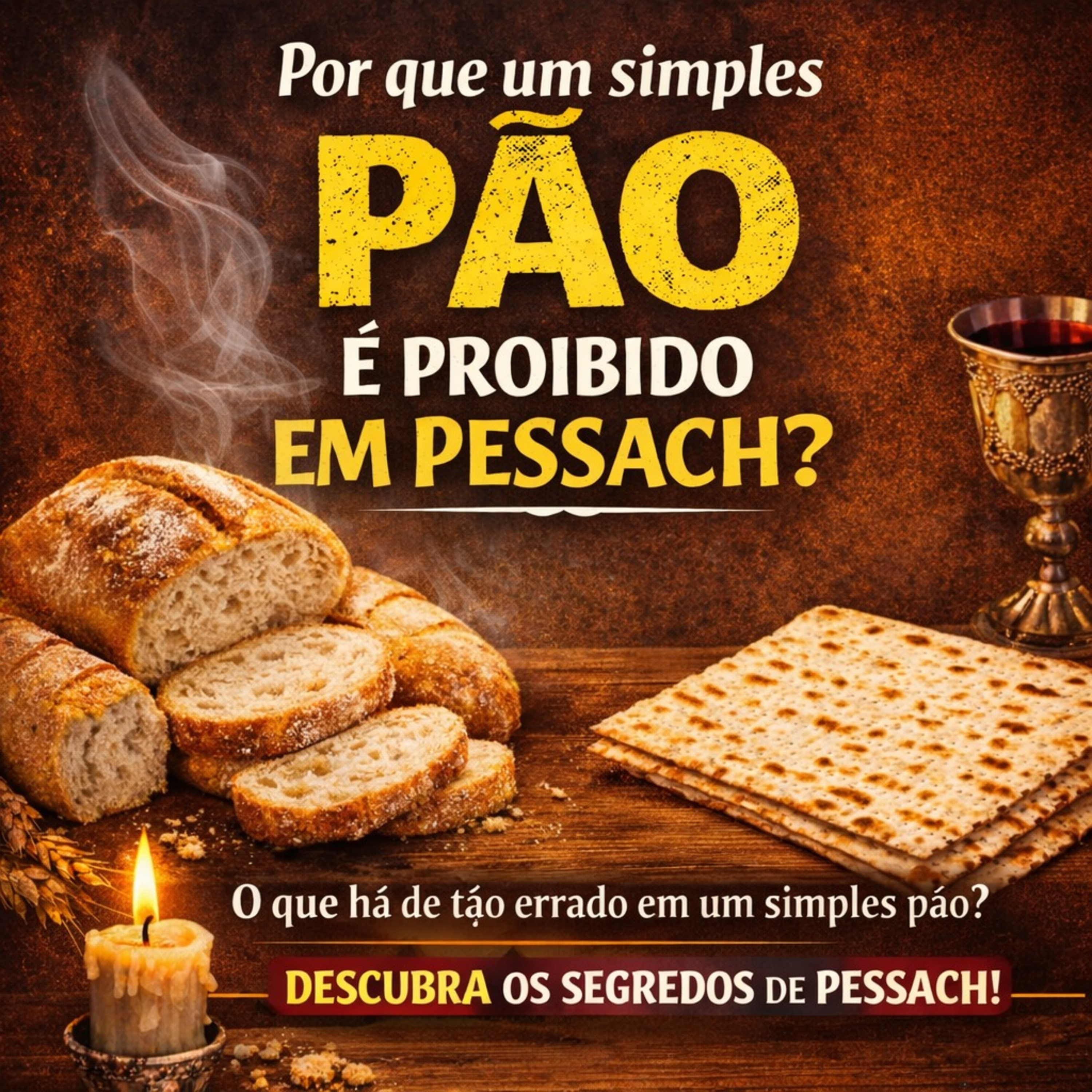 Por que um simples PÃO é proibido em PESSACH? episode artwork