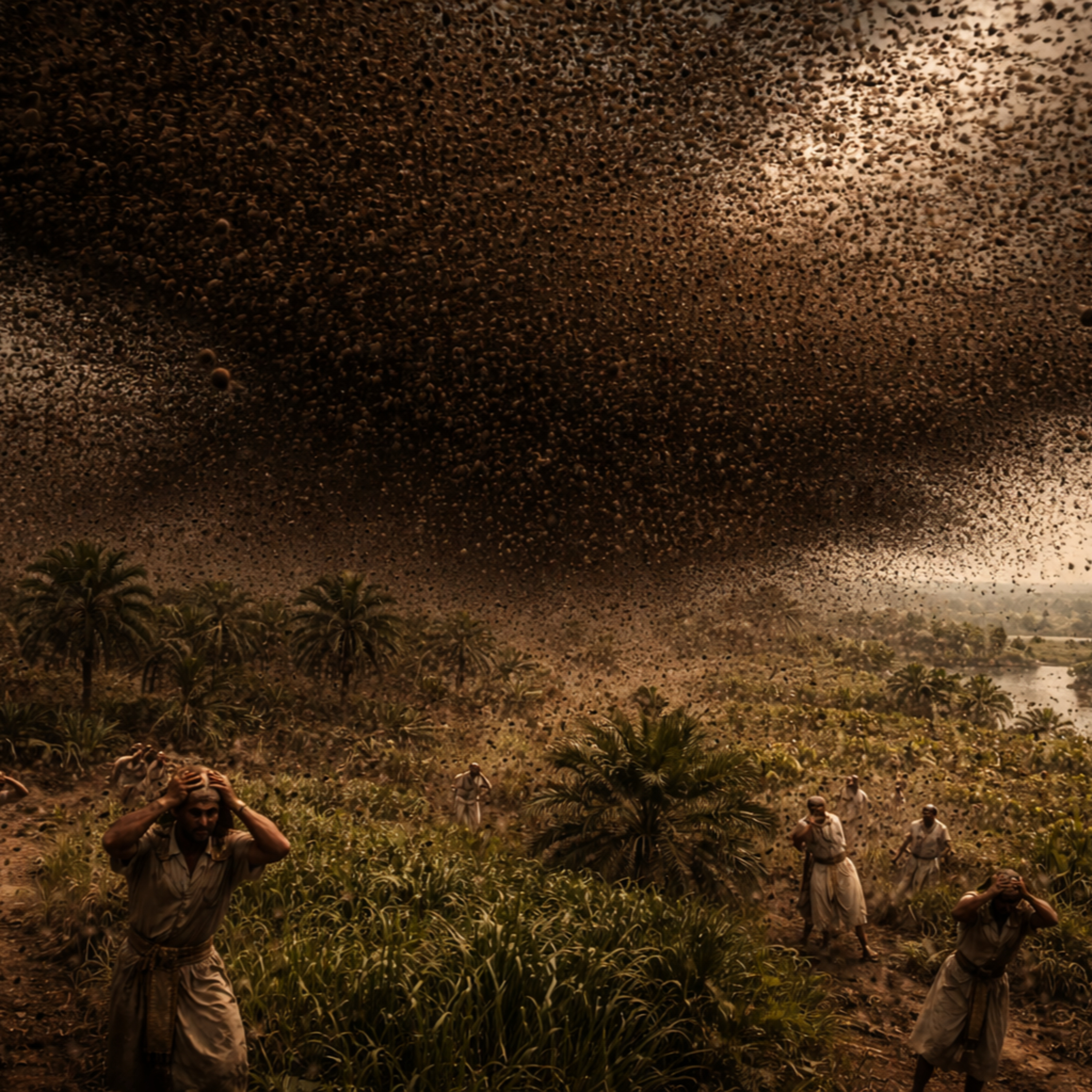 🦗 Gafanhotos e Escuridão – As Pragas que Pararam o Egito - Histórias do Êxodo 6 episode artwork