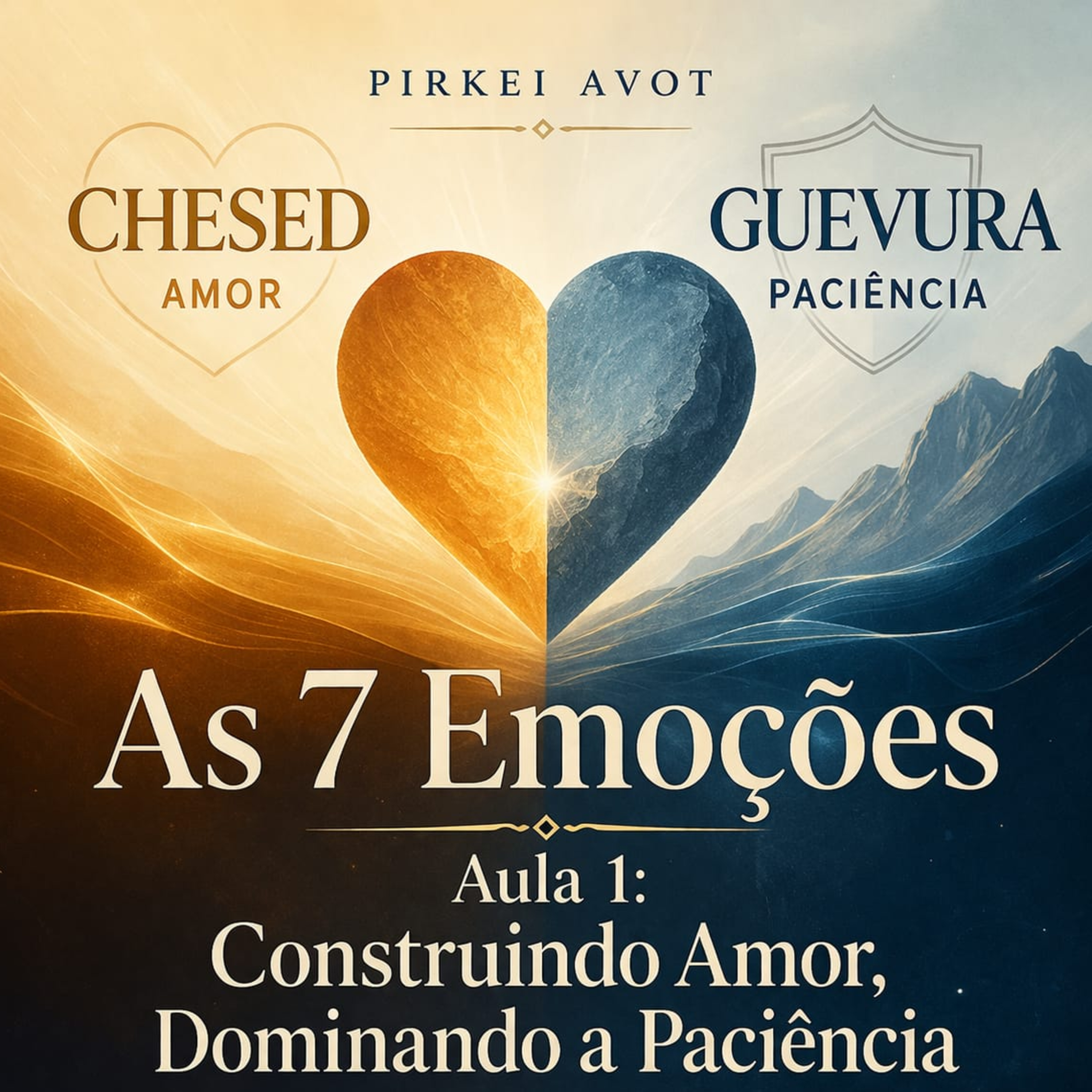 As 7 Emoções – Aula 1: Construindo Amor, Dominando a Paciência