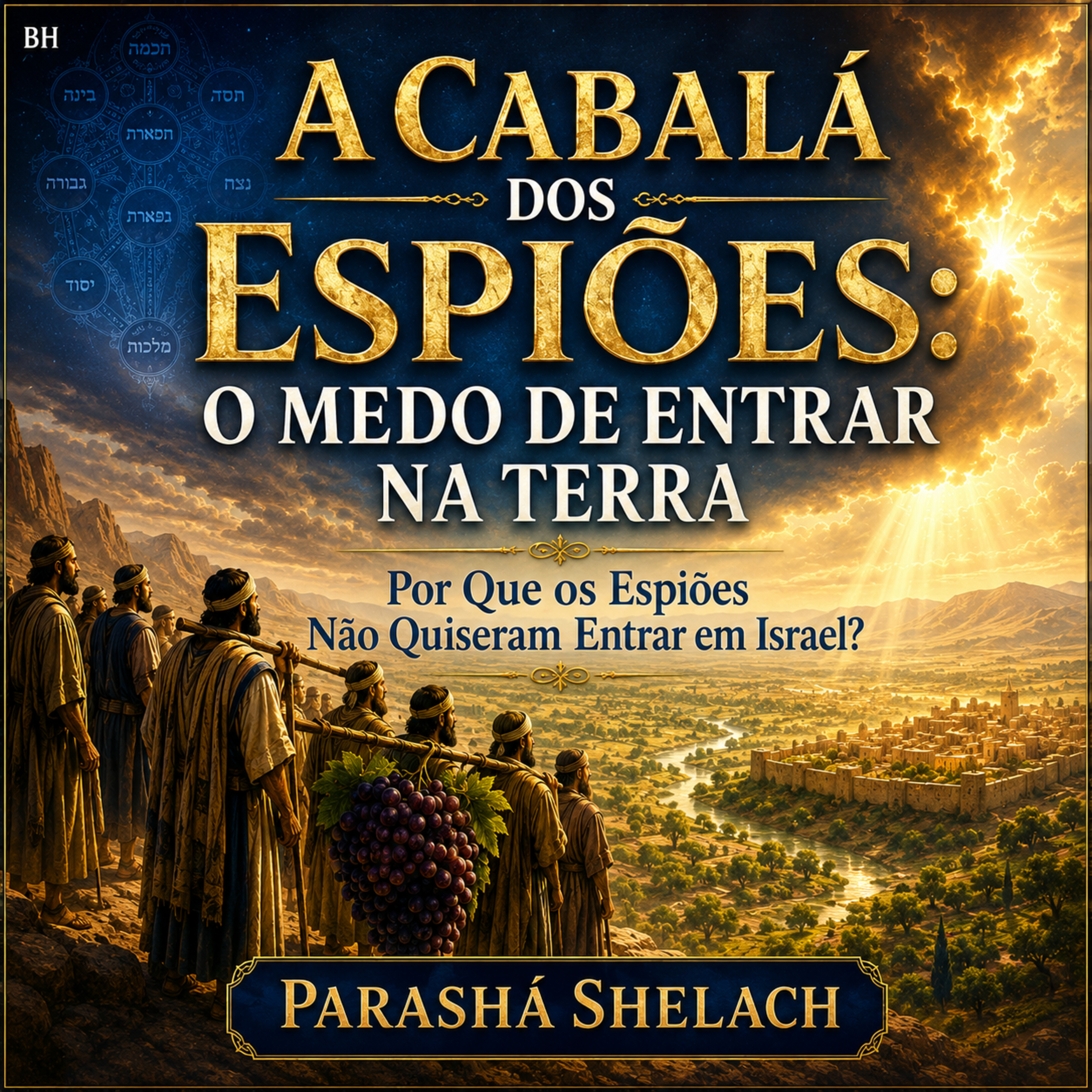 A Cabalá dos Espiões: O Medo de Entrar na Terra - Shelach  episode artwork