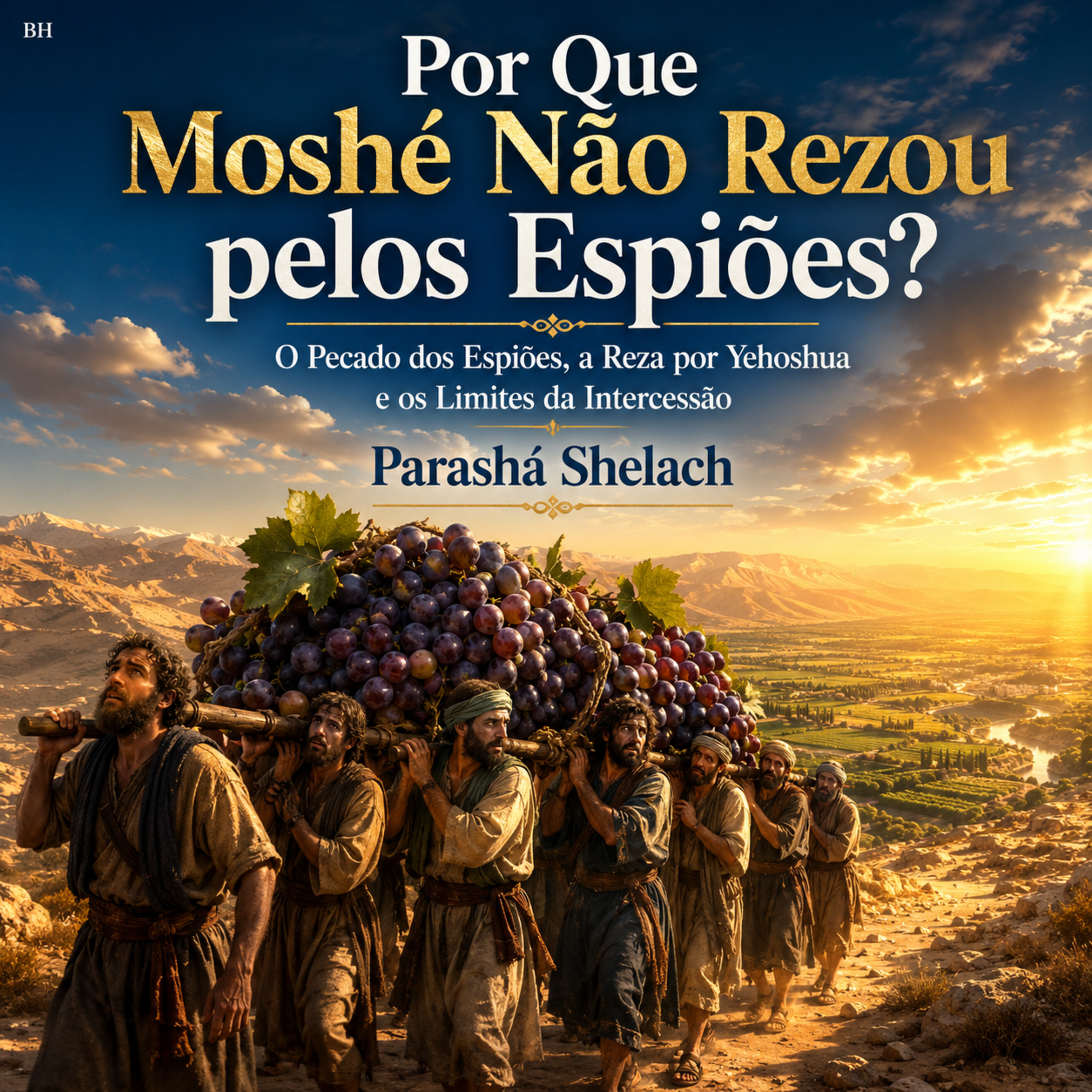Por Que Moshé Não Rezou pelos Espiões? Shelach episode artwork