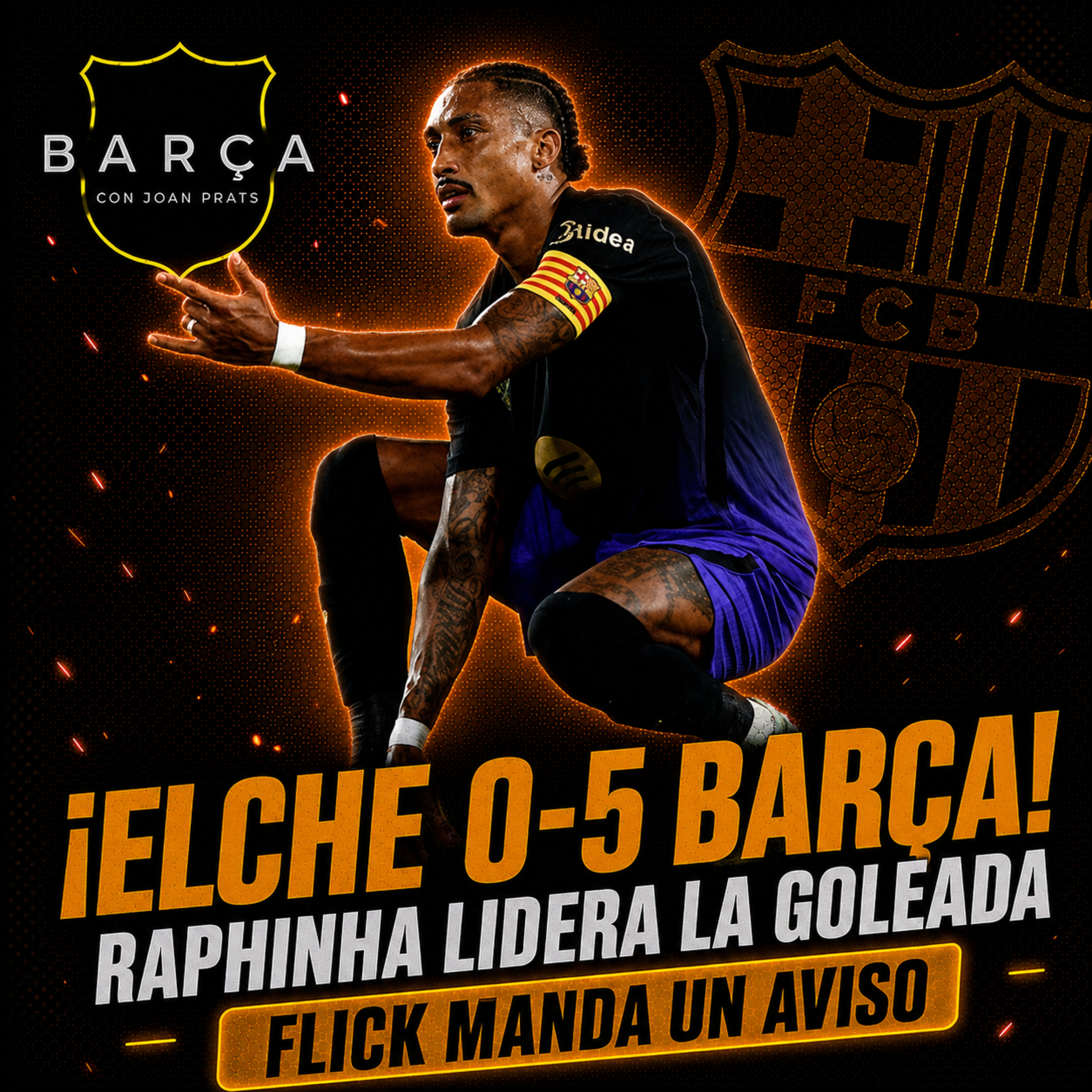 🔥 ELCHE 0-5 BARÇA: ¡ESTE EQUIPO DA MIEDO! FLICK HA CREADO UNA MÁQUINA