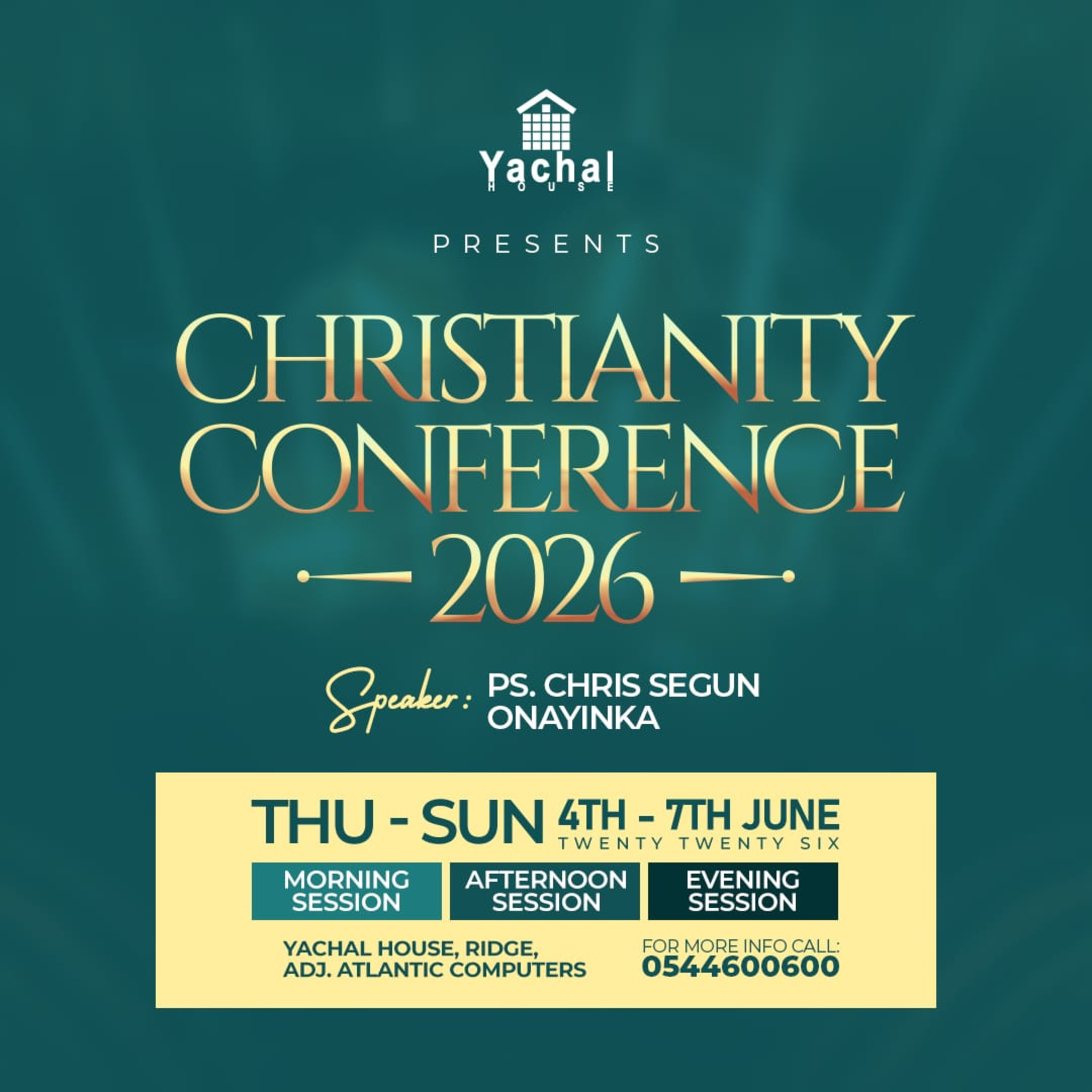 CHRISTIANITY CONFERENCE 2026 - DAY 1 EVENING episode artwork