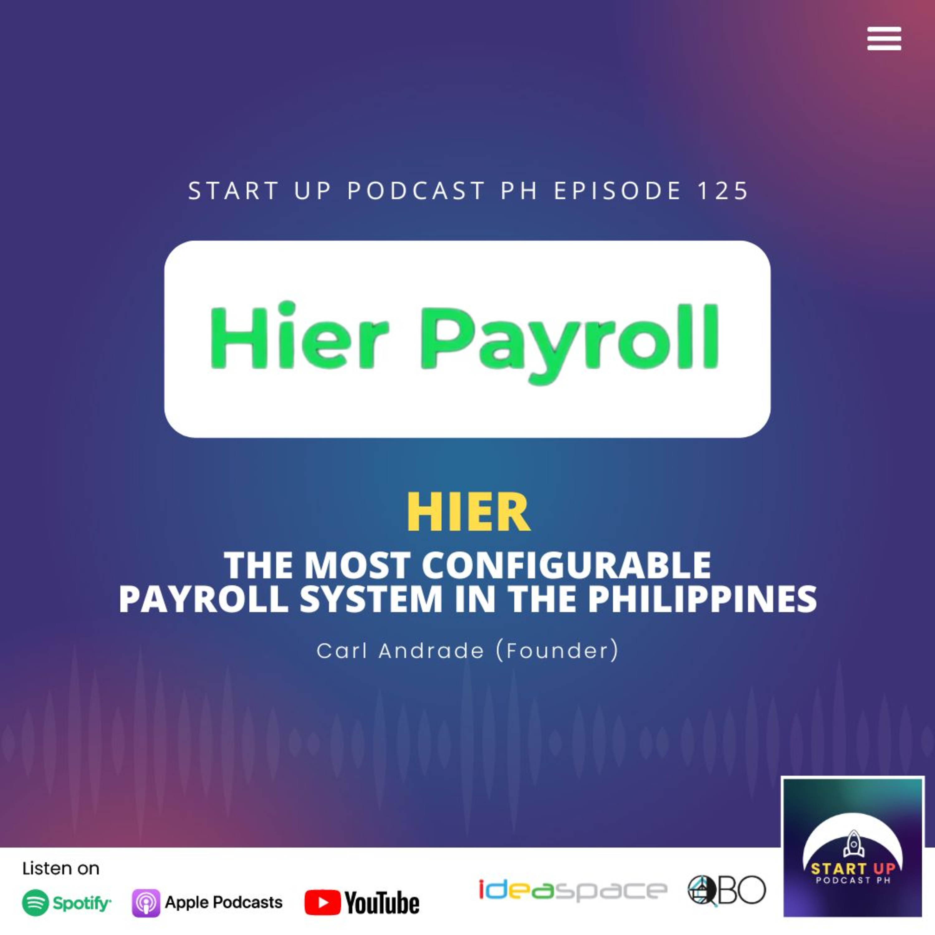 Start Up #125: Hier - The Most Configurable Payroll System in the Philippines