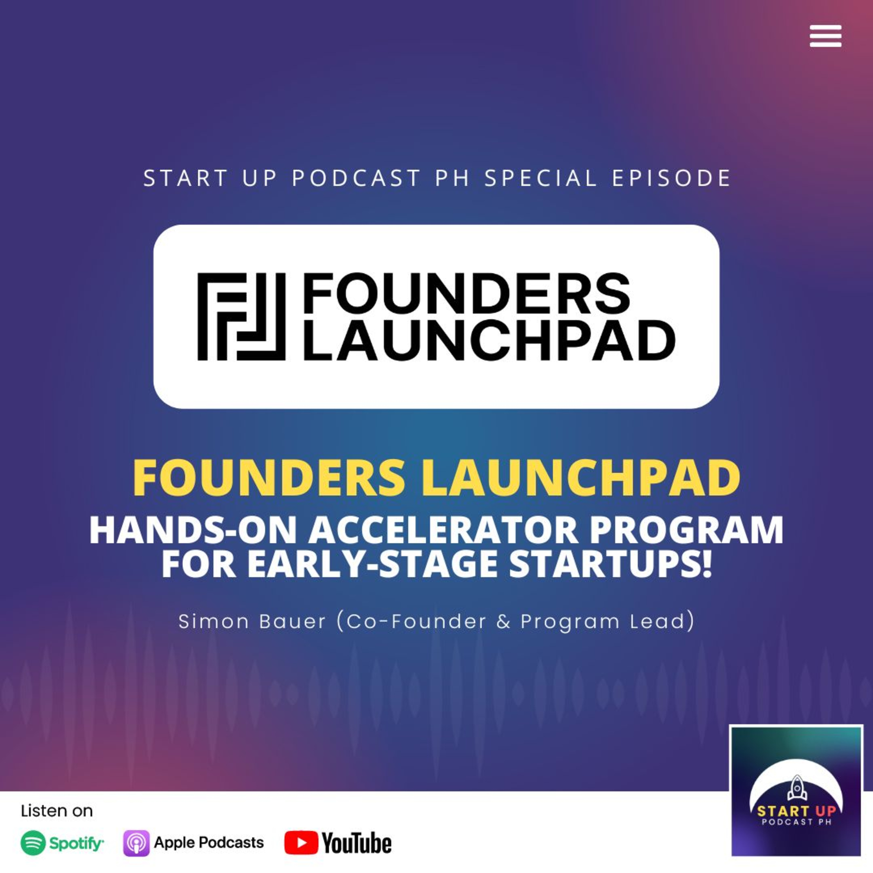 Special (ENG): Founders Launchpad - Hands-on Accelerator Program for Early-stage Startups!