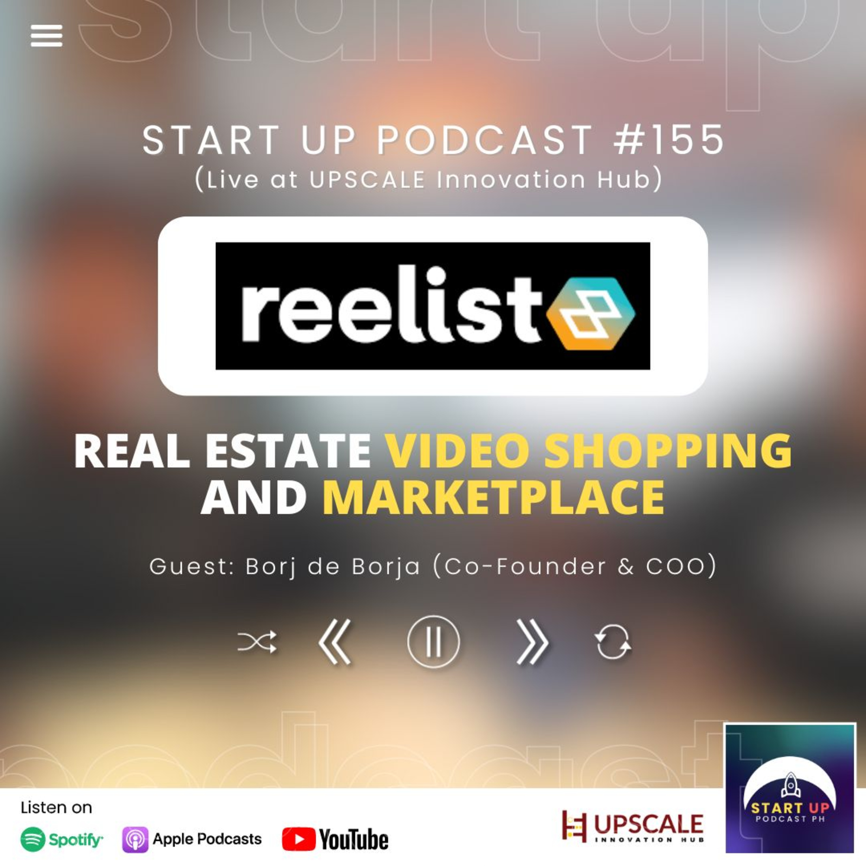 Start Up #155 (LIVE): Reelist8 - Real Estate Video Shopping and Marketplace