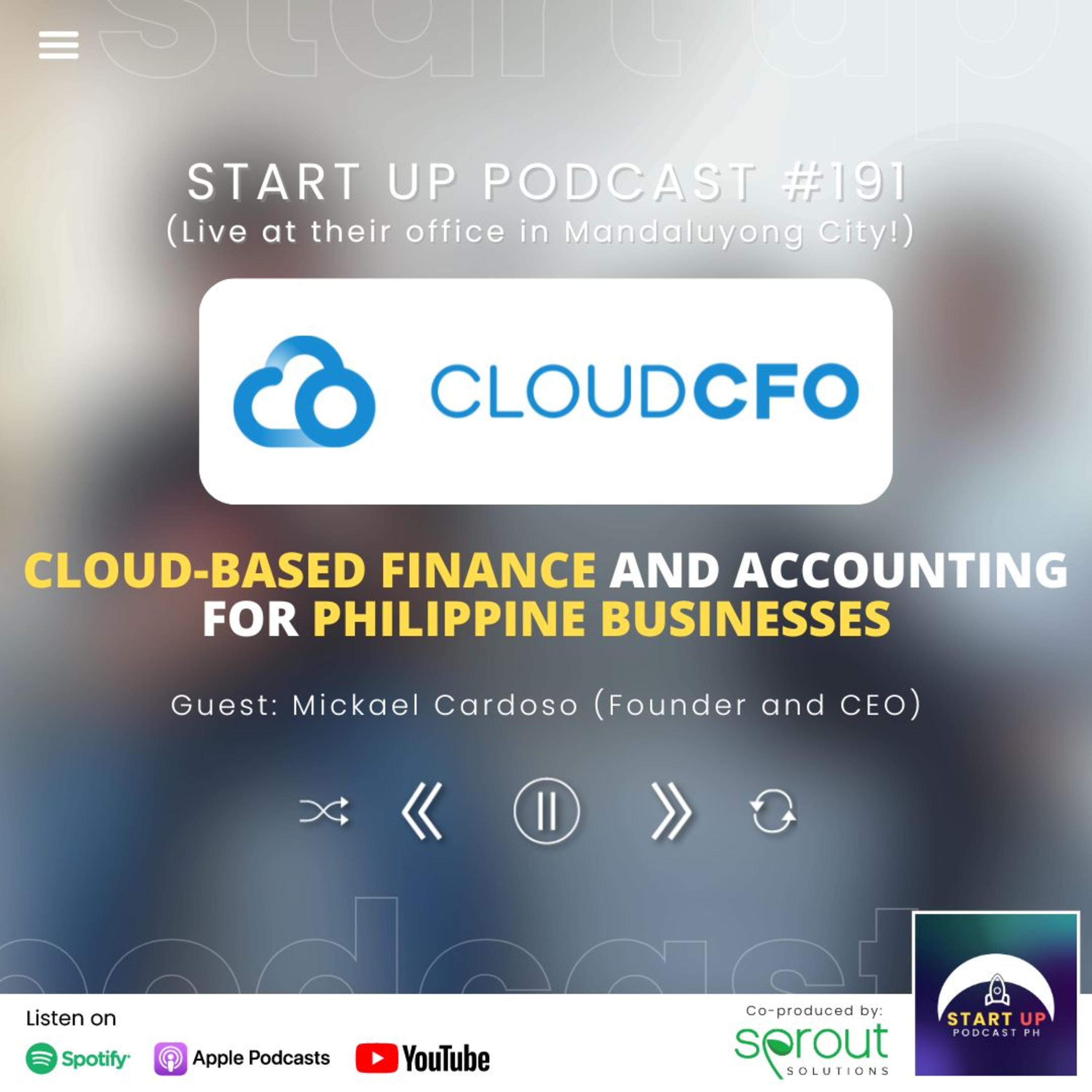 Start Up #191 (LIVE): CloudCFO - Cloud-based Finance and Accounting for Philippine Businesses
