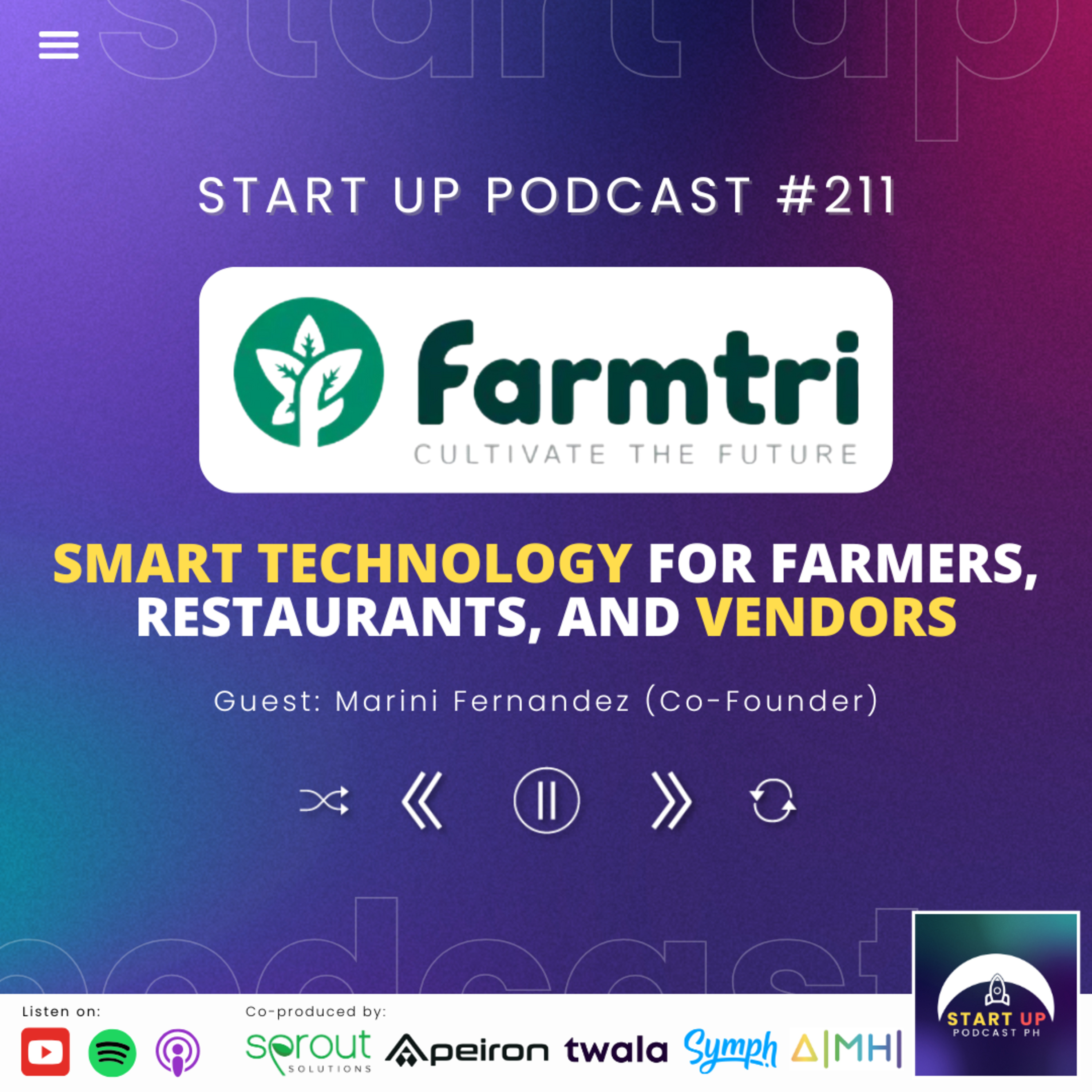 Start Up #211: Farmtri - Smart Technology for Farmers, Restaurants, and Vendors