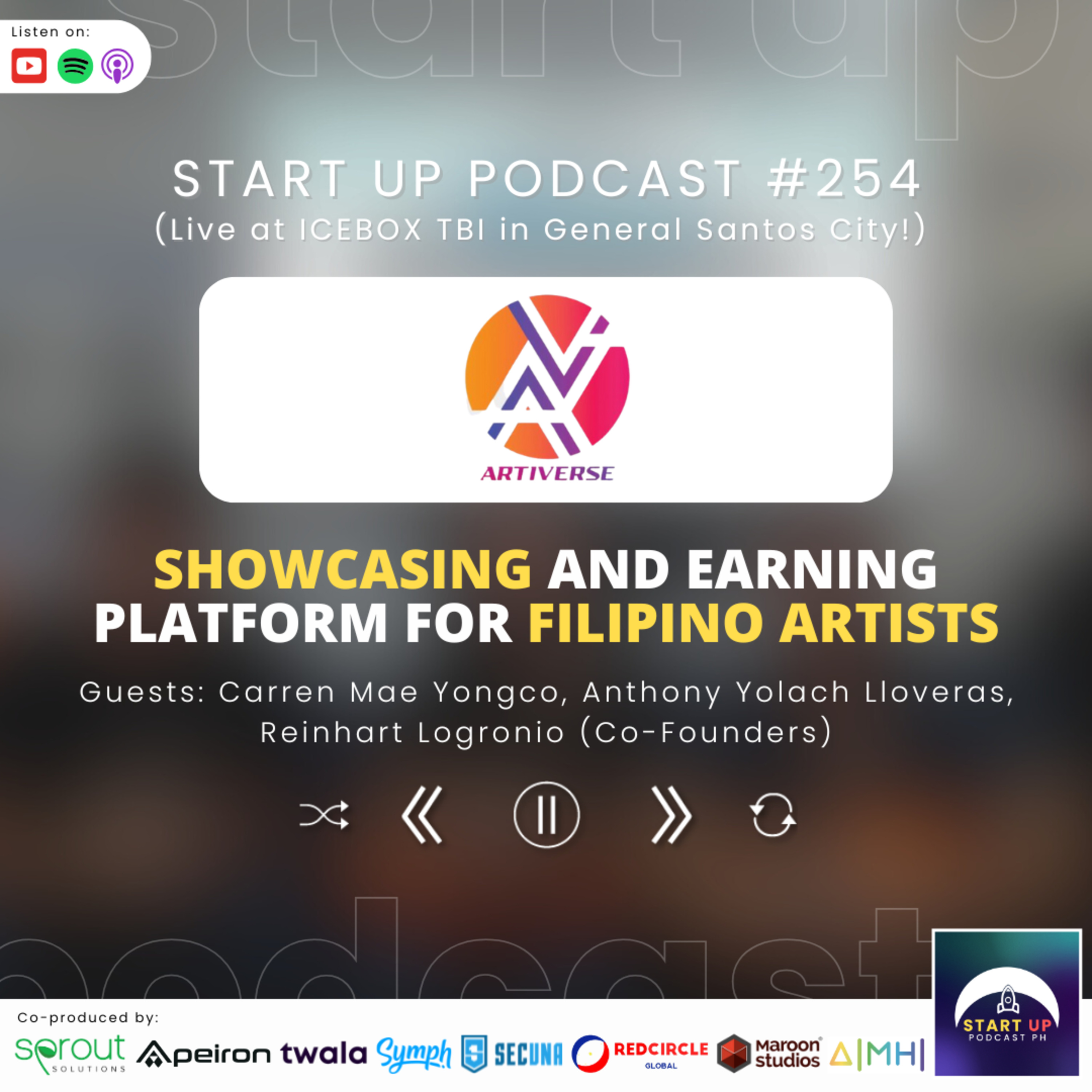 Start Up #254: Artiverse - Showcasing and Earning Platform for Filipino Artists