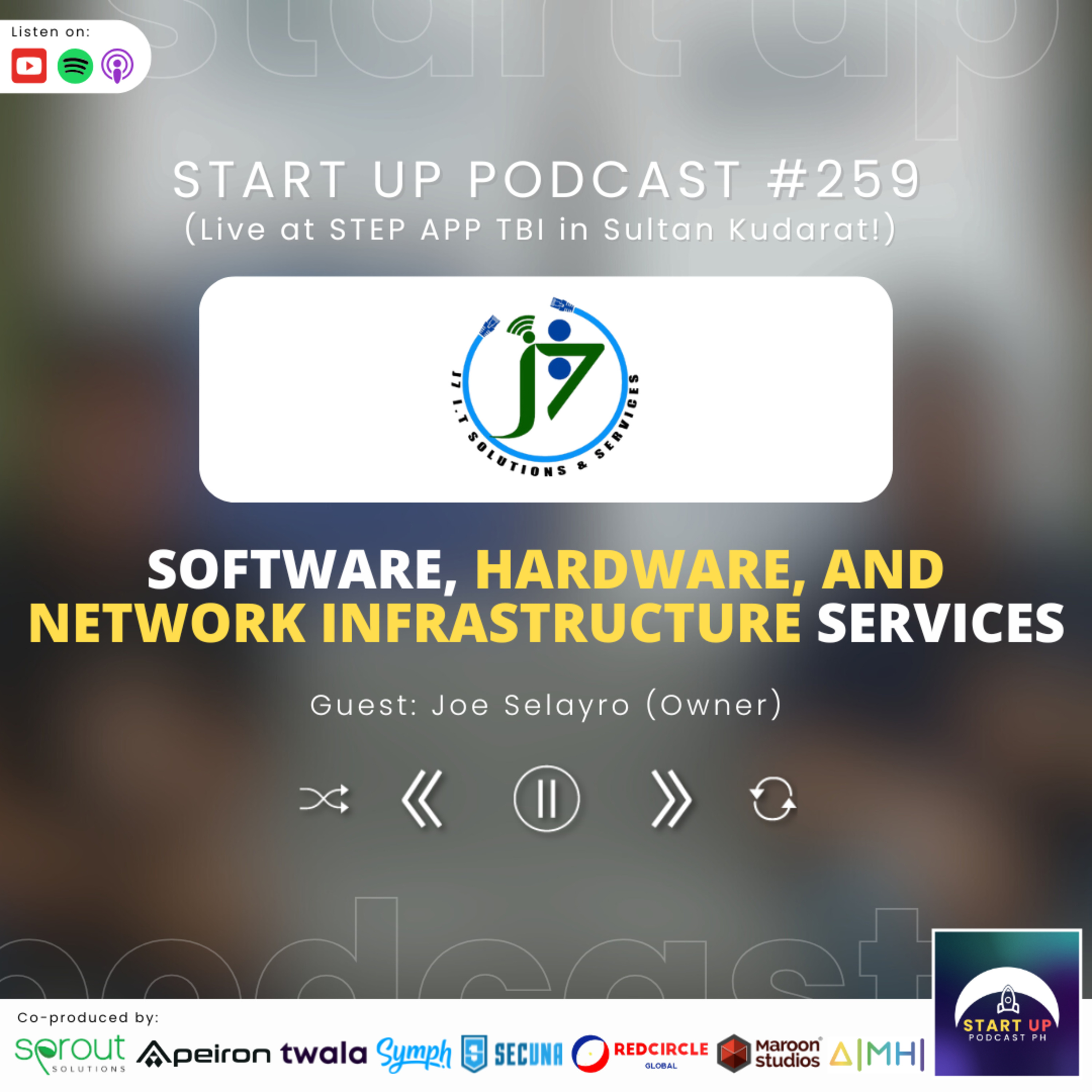 Start Up #259: J7 IT Solutions - Software, Hardware, and Network Infrastructure Services