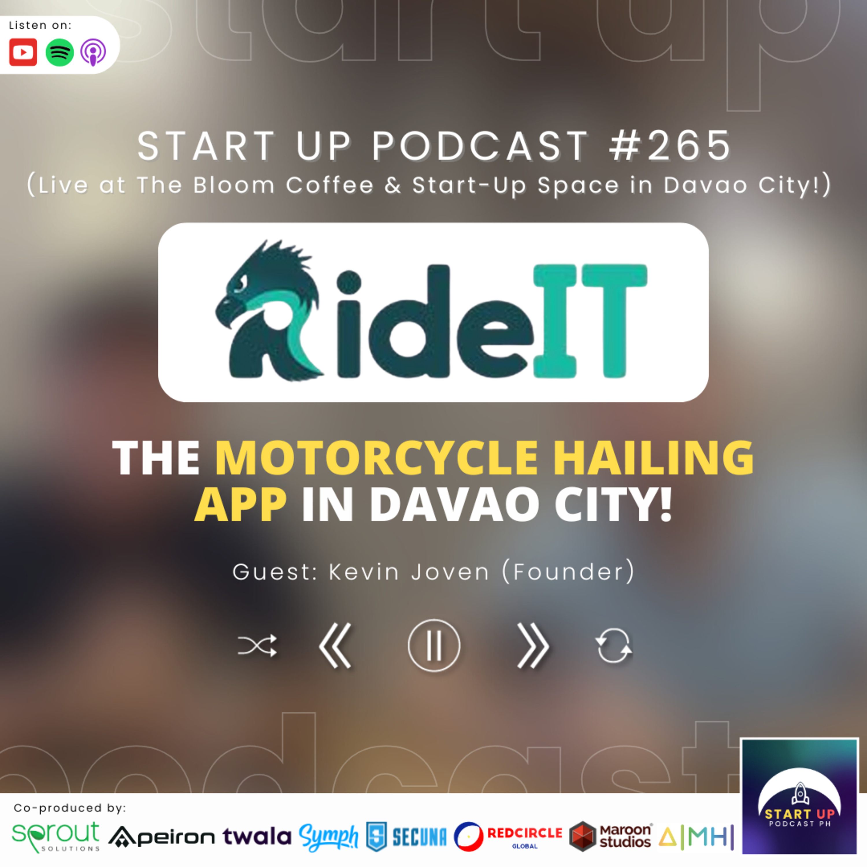 Start Up #265: RideIT - The Motorcycle Hailing App in Davao City!