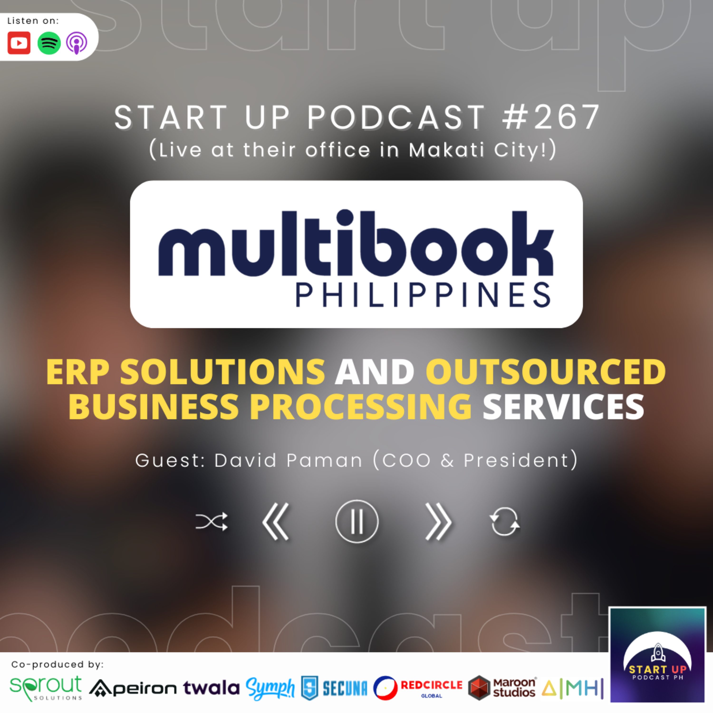 Start Up #267: Multibook Philippines - ERP Solutions and Outsourced Business Processing Services