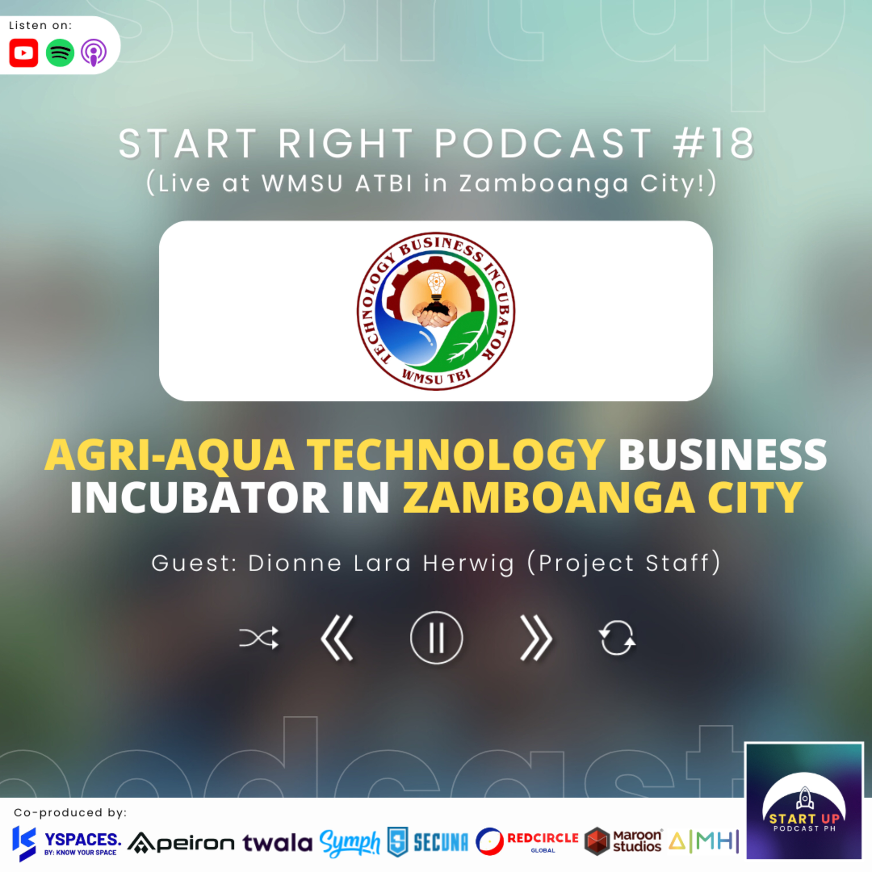 Start Right #18: WMSU ATBI - Agri-Aqua Technology Business Incubator in Zamboanga City episode artwork