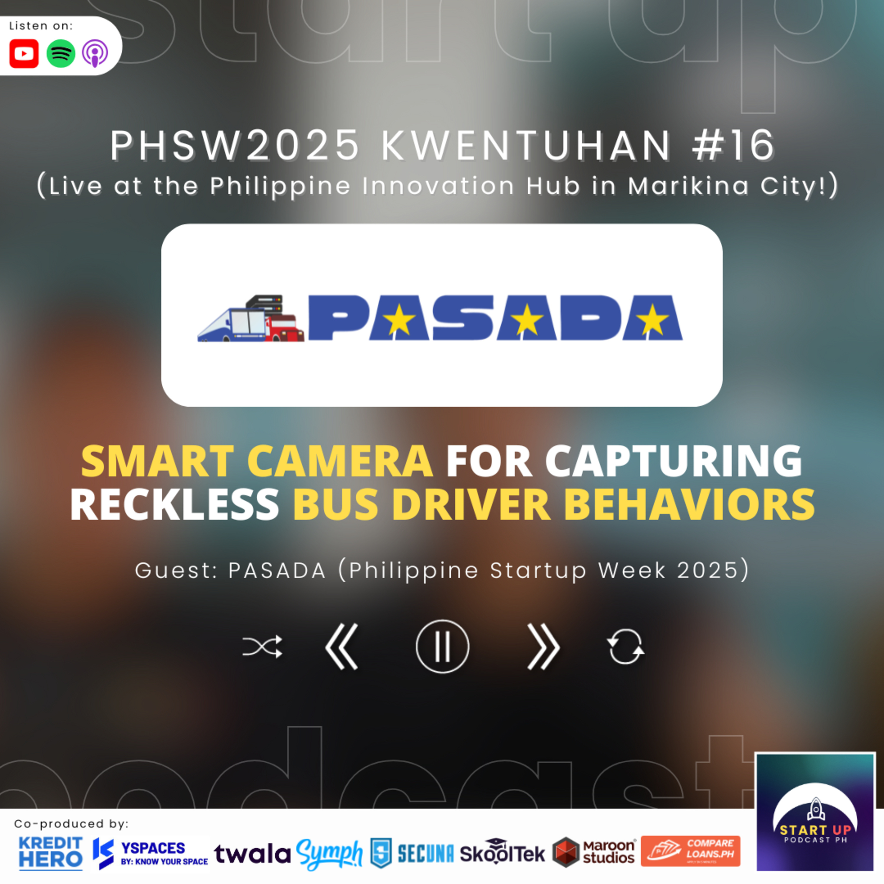 PHSW2025 Kwentuhan #16: PASADA - Smart Camera for Capturing Reckless Bus Driver Behaviors