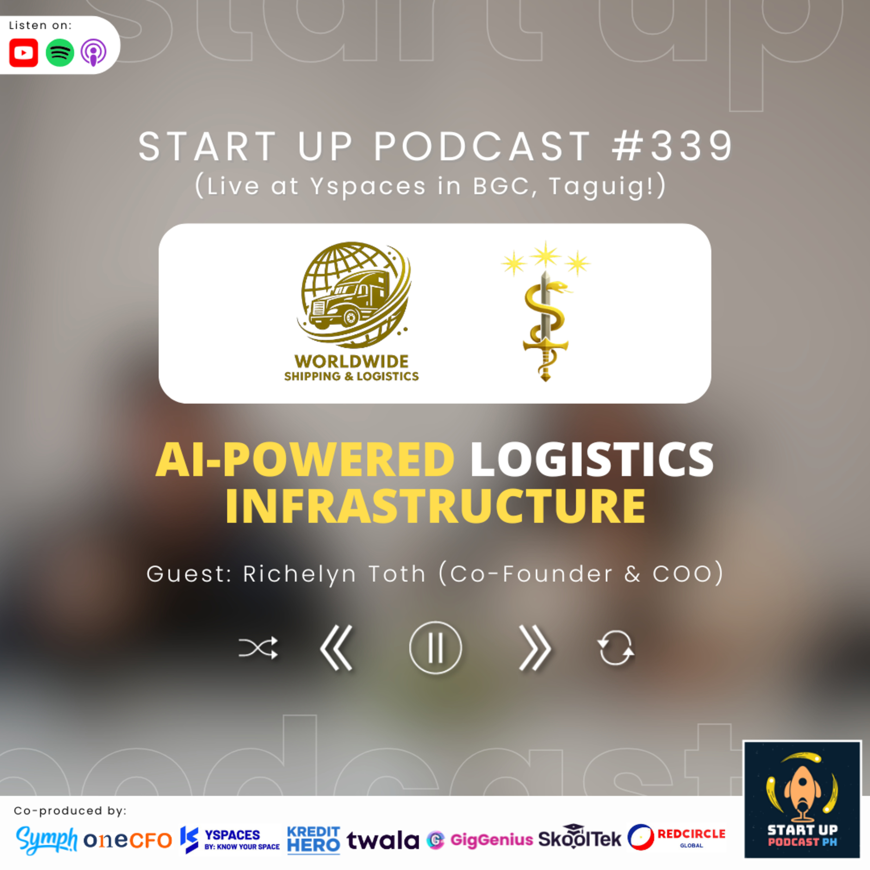 Start Up #339: Worldwide Shipping & Logistics, StarSpree-AI - AI-Powered Logistics Infrastructure