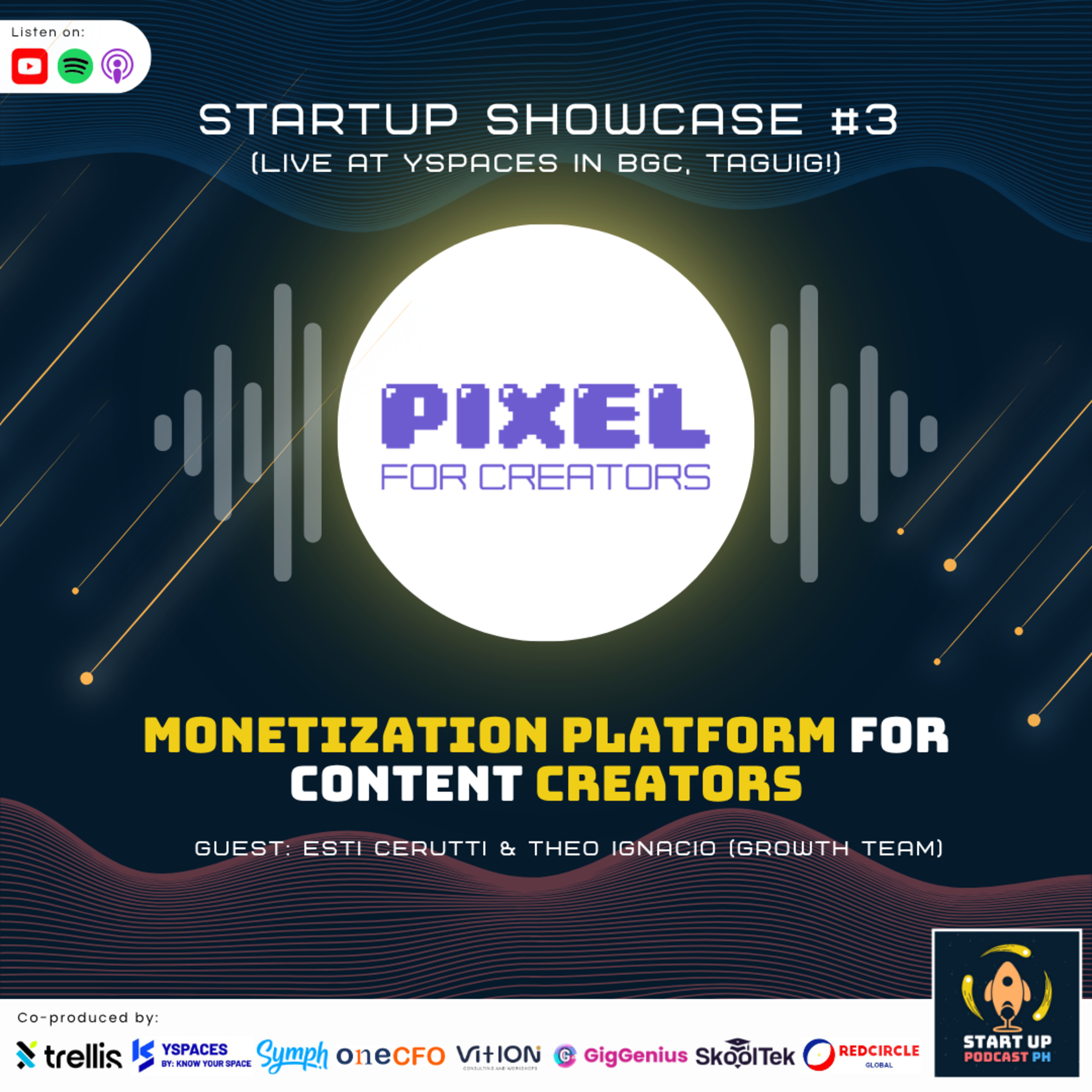 Showcase #3: PIXEL for Creators - Monetization Platform for Content Creators