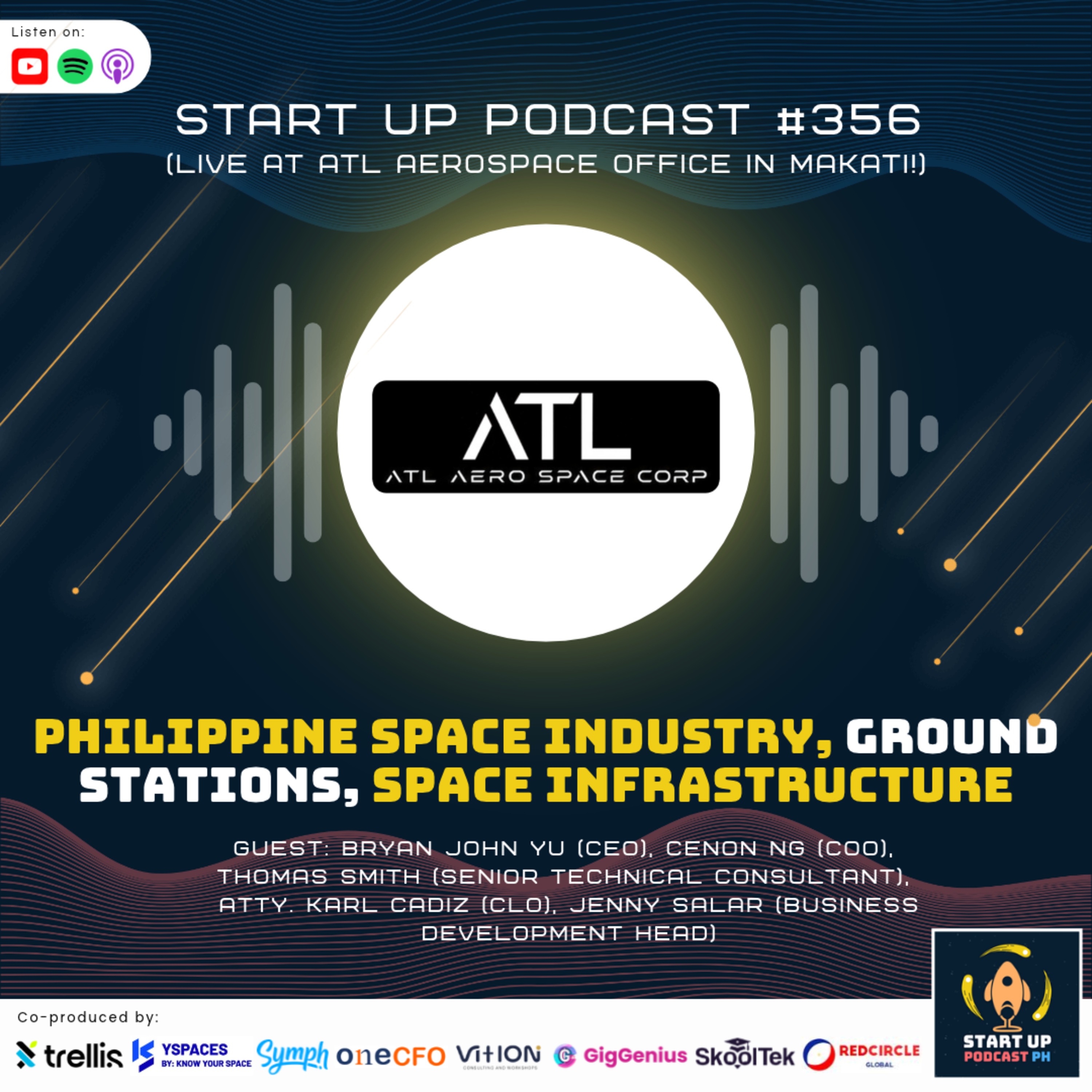 Start Up #356: ATL Aerospace - Philippine Space Industry, Ground Stations, Space Infrastructure