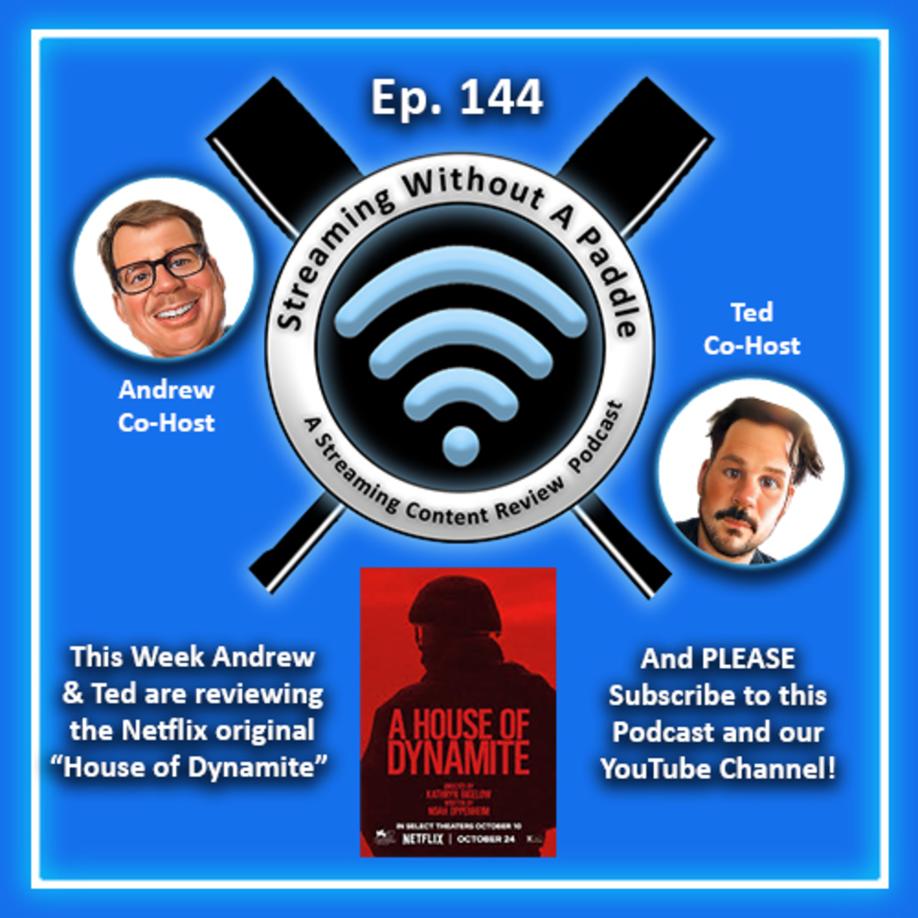 Ep. 144 (Podcast) - Review of "House of Dynamite" Netflix Original Feature episode artwork