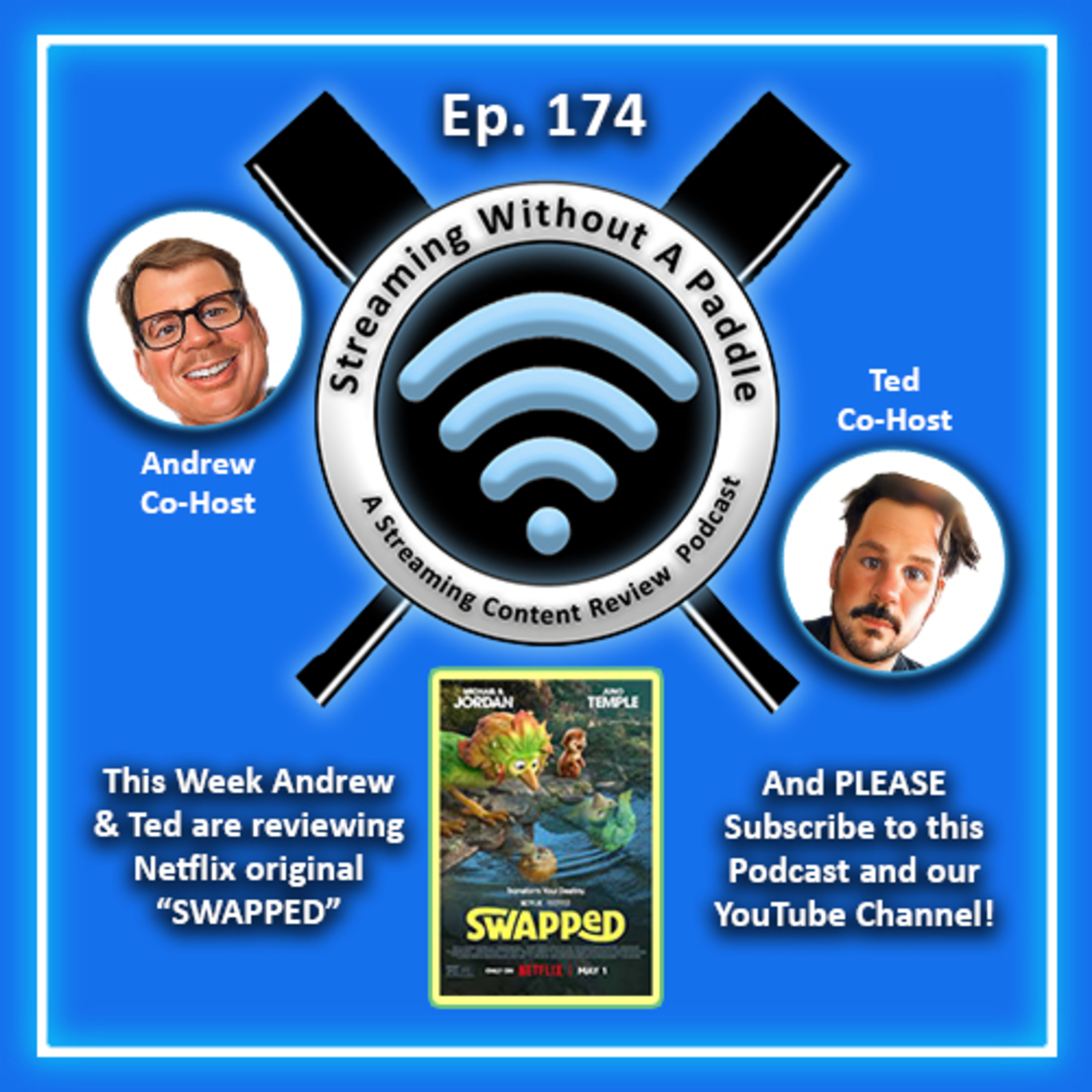 Ep. 174 Review of "SWAPPED" - Netflix Animation Original episode artwork