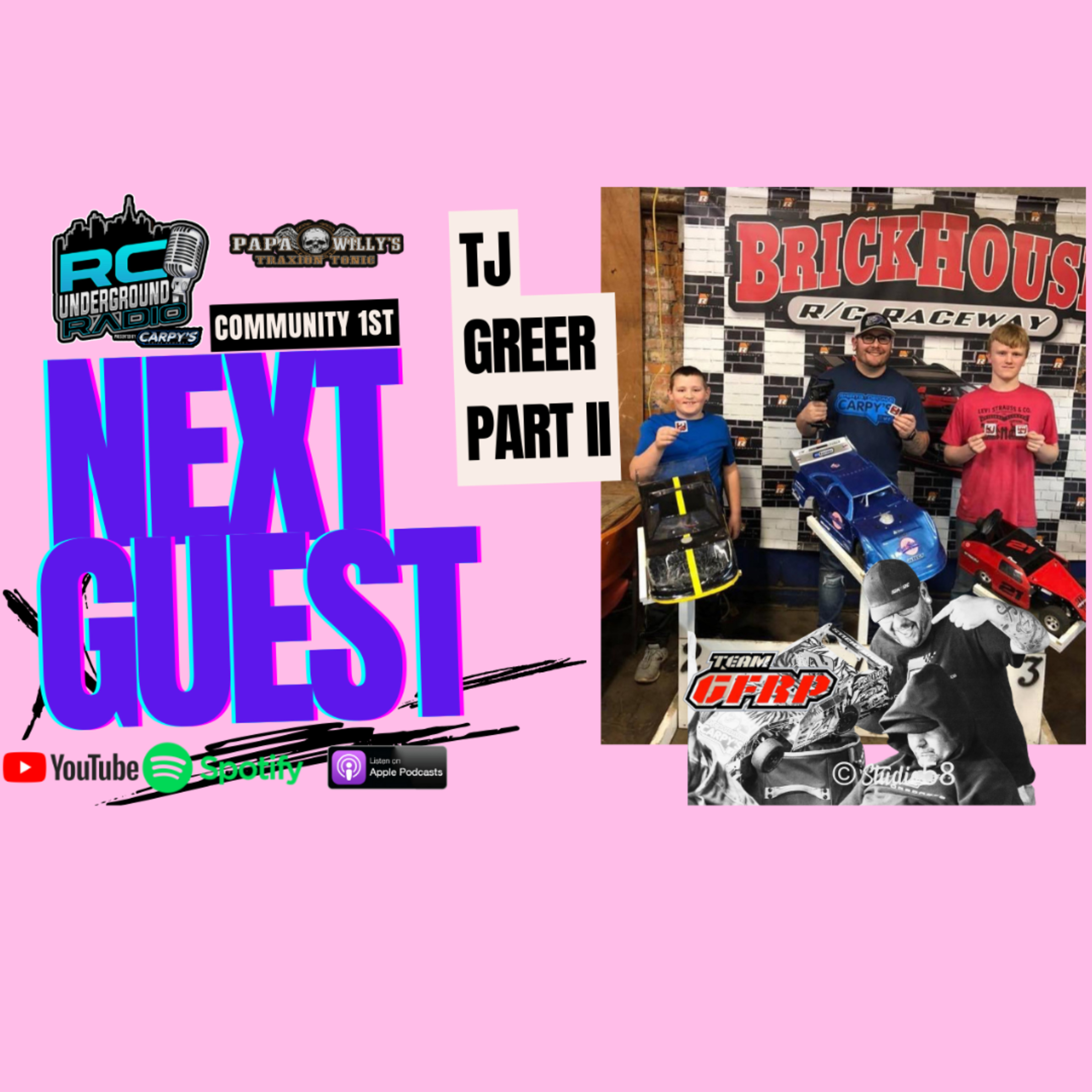 Community Champion: TJ Greer's Racing Journey  episode artwork