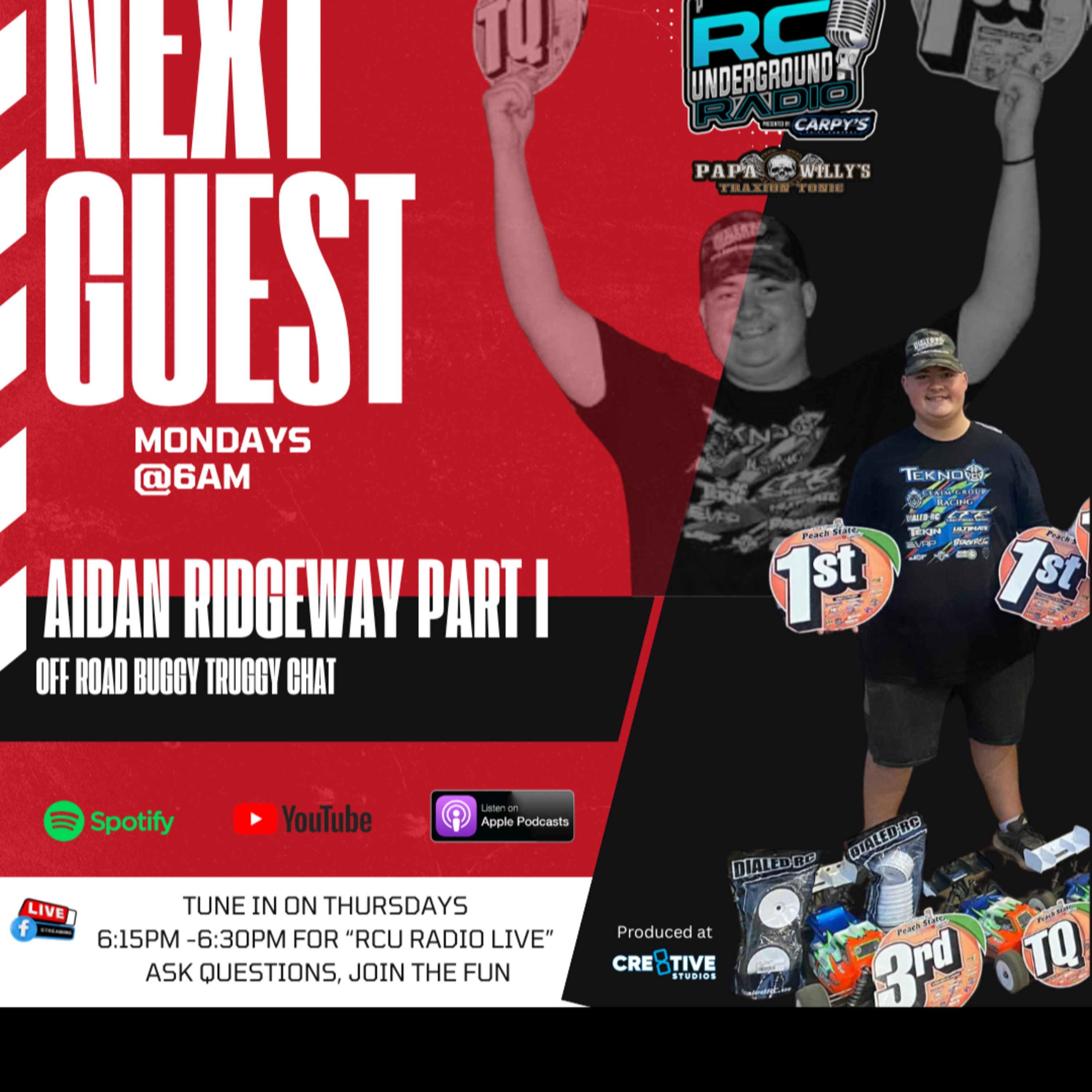 Racing to Success: Aidan Ridgeway's Journey episode artwork