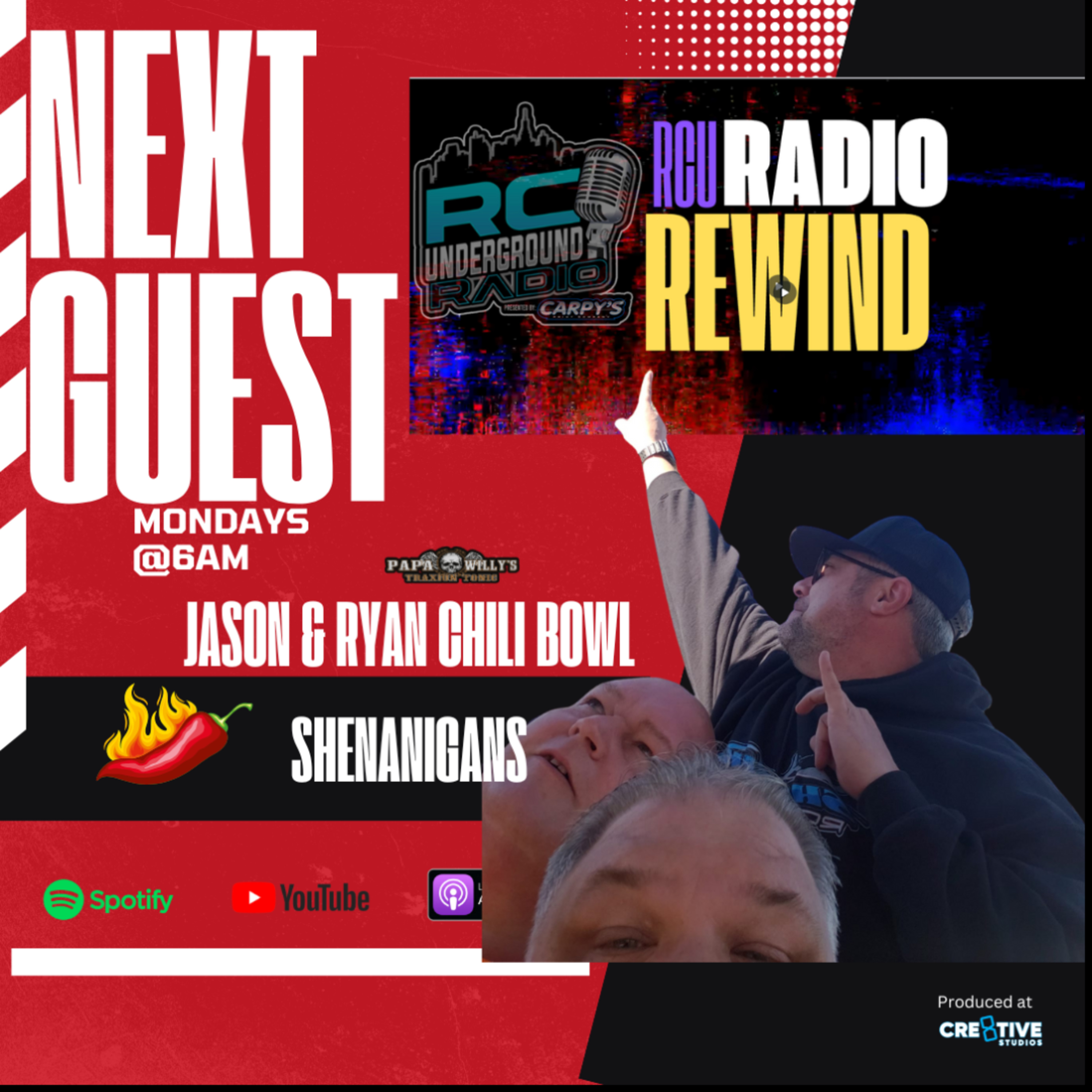 RCU Rewind Chili Bowl Shenanigans episode artwork