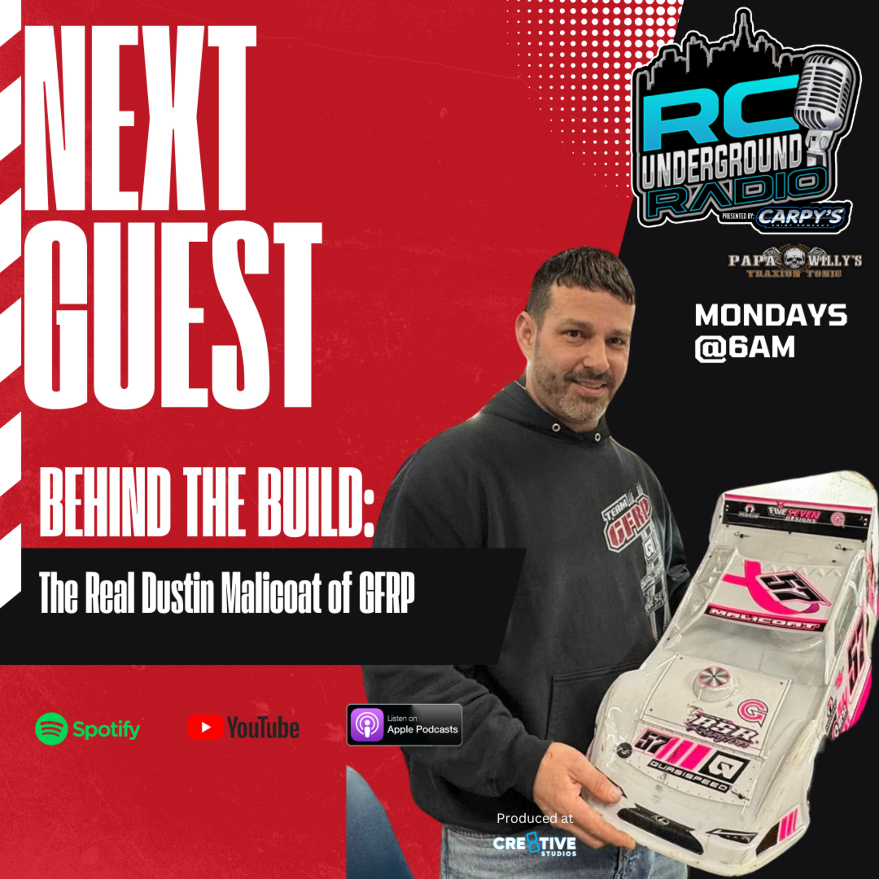 Behind the Build: The Real Dustin Malicoat of GFRP episode artwork