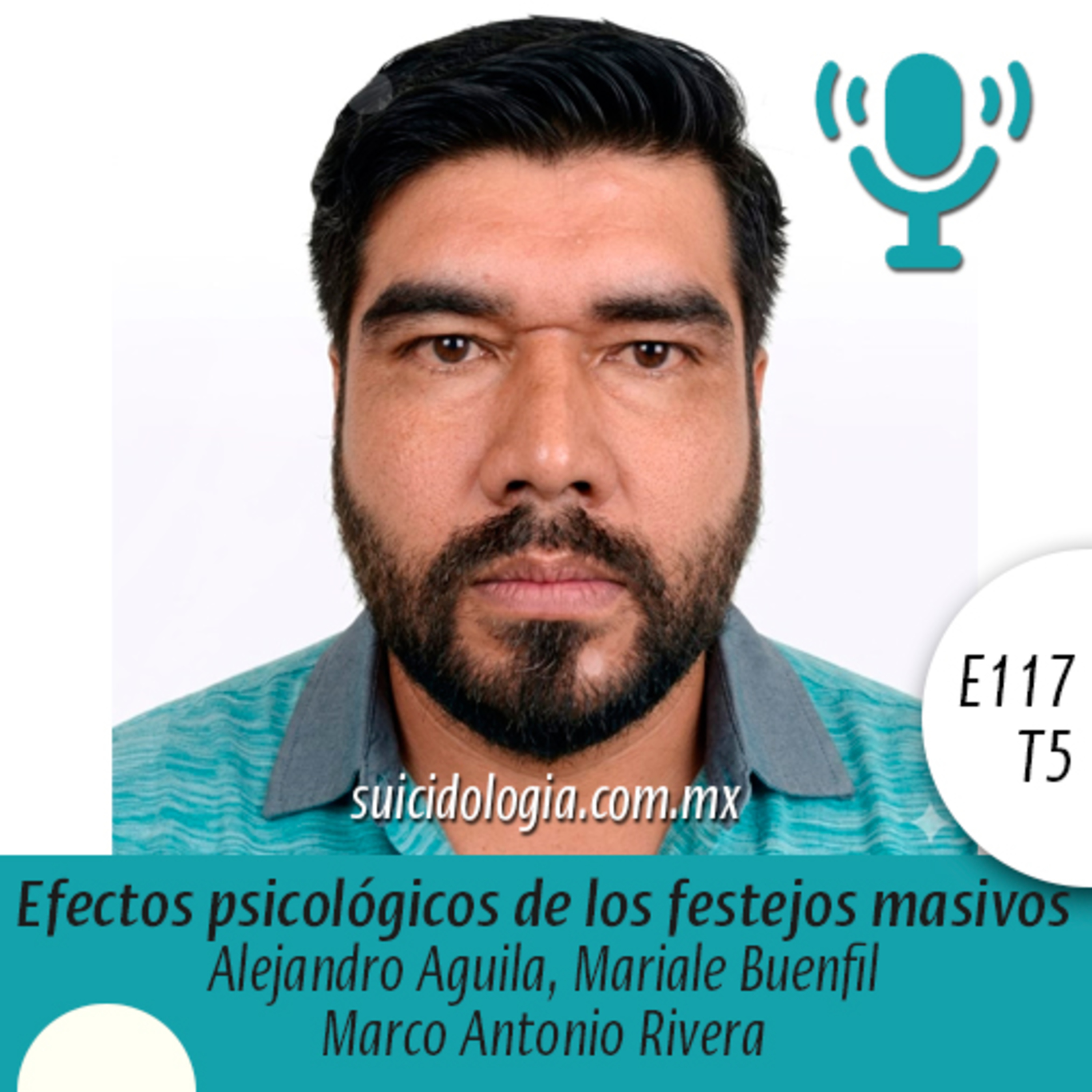E117T5 Efectos psicológicos de los festejos masivos | Marco Rivera episode artwork