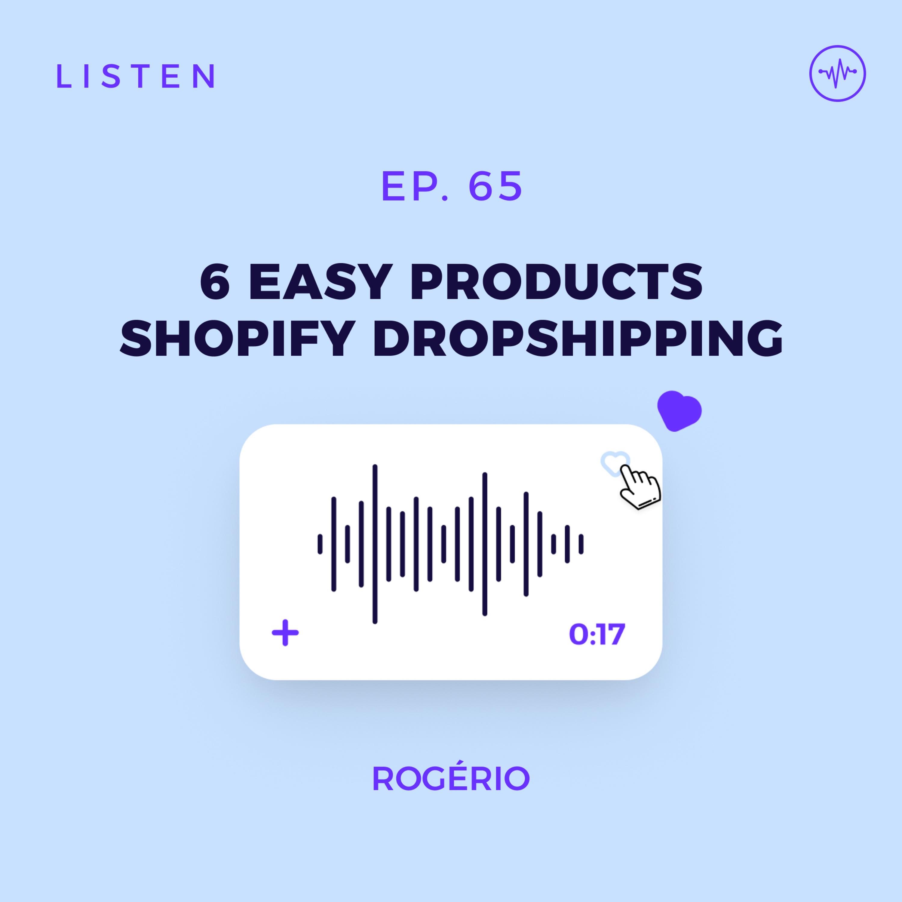#65 6 Easiest Products to Sell Online & Make MONEY (2024) Dropshipping episode artwork