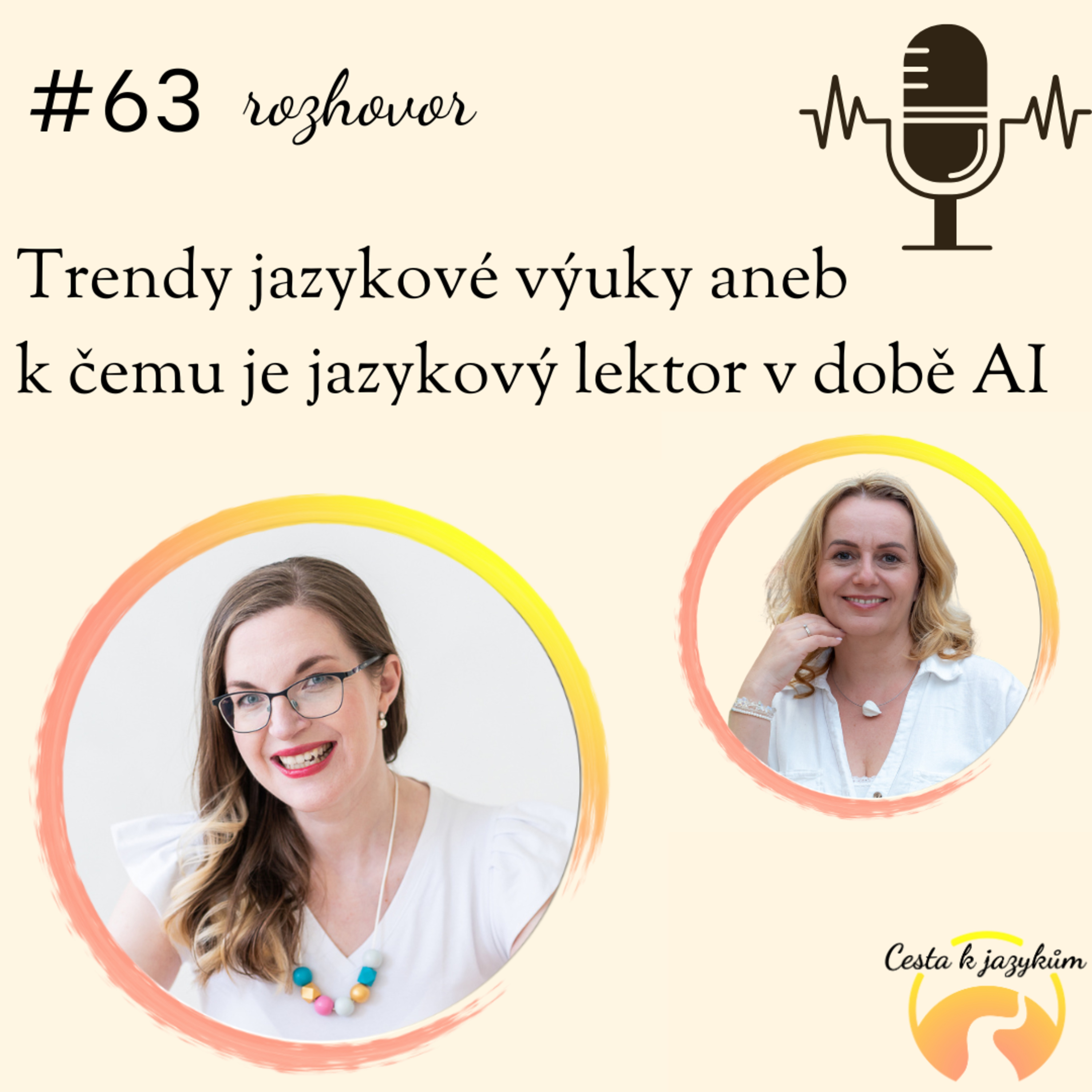 #63 Trendy jazykové výuky aneb k čemu je jazykový lektor v době AI  episode artwork
