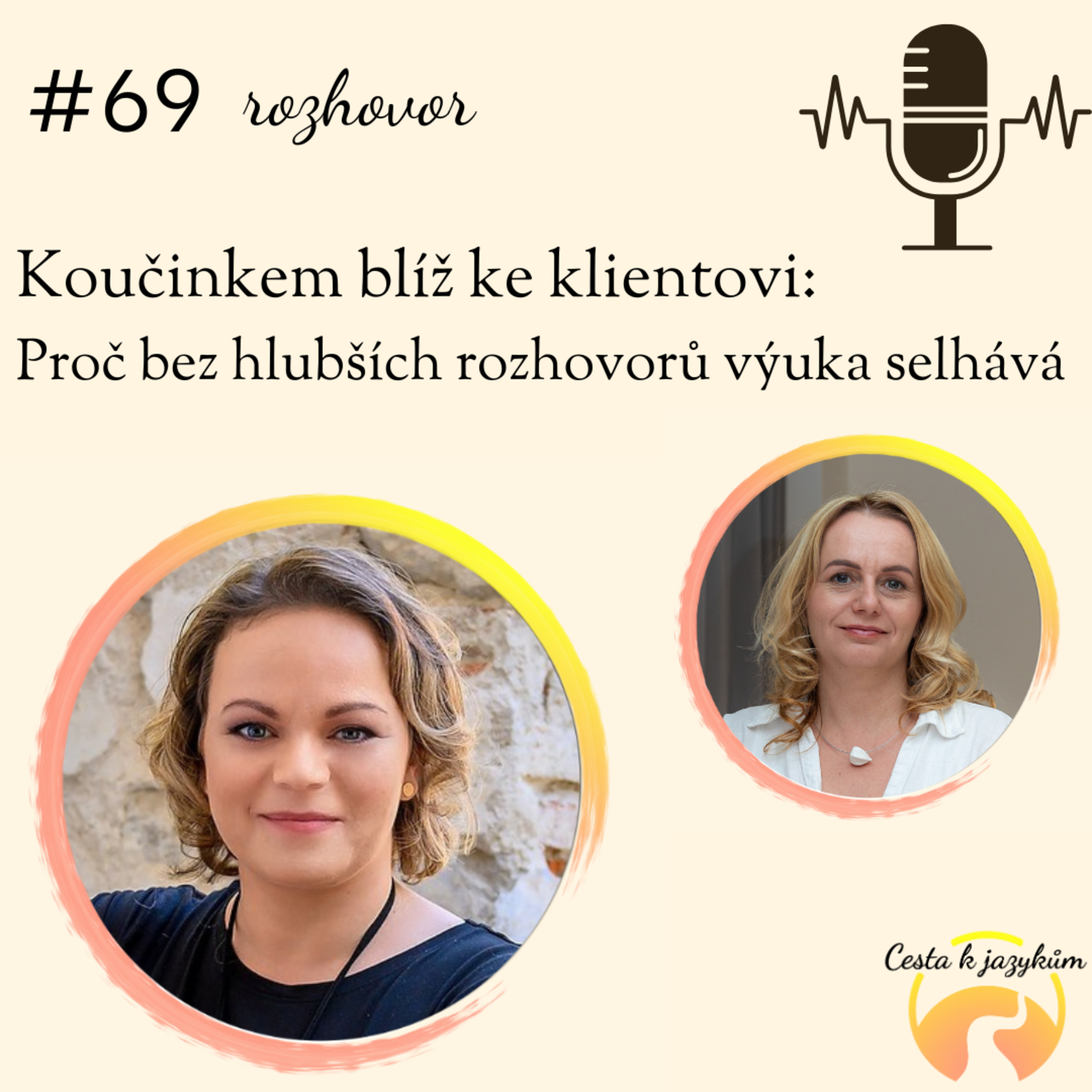 #69 Koučinkem blíž ke klientovi: Proč bez hlubších rozhovorů výuka selhává episode artwork