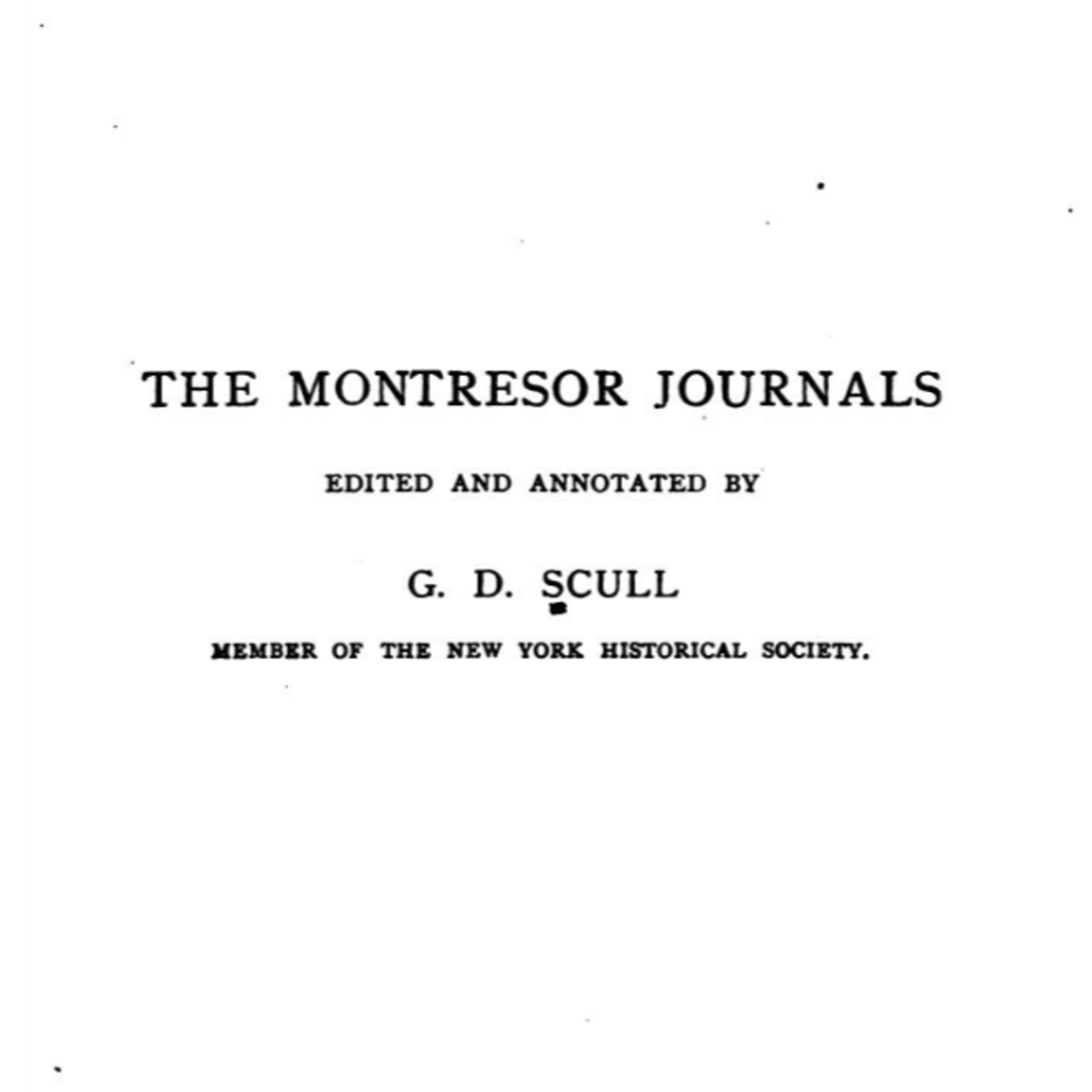 BONUS EPISODE - John Montresor Walks the Old French Road, March 1759 BONUS EPISODE - John Montresor Walks the Old French Road, March 1759