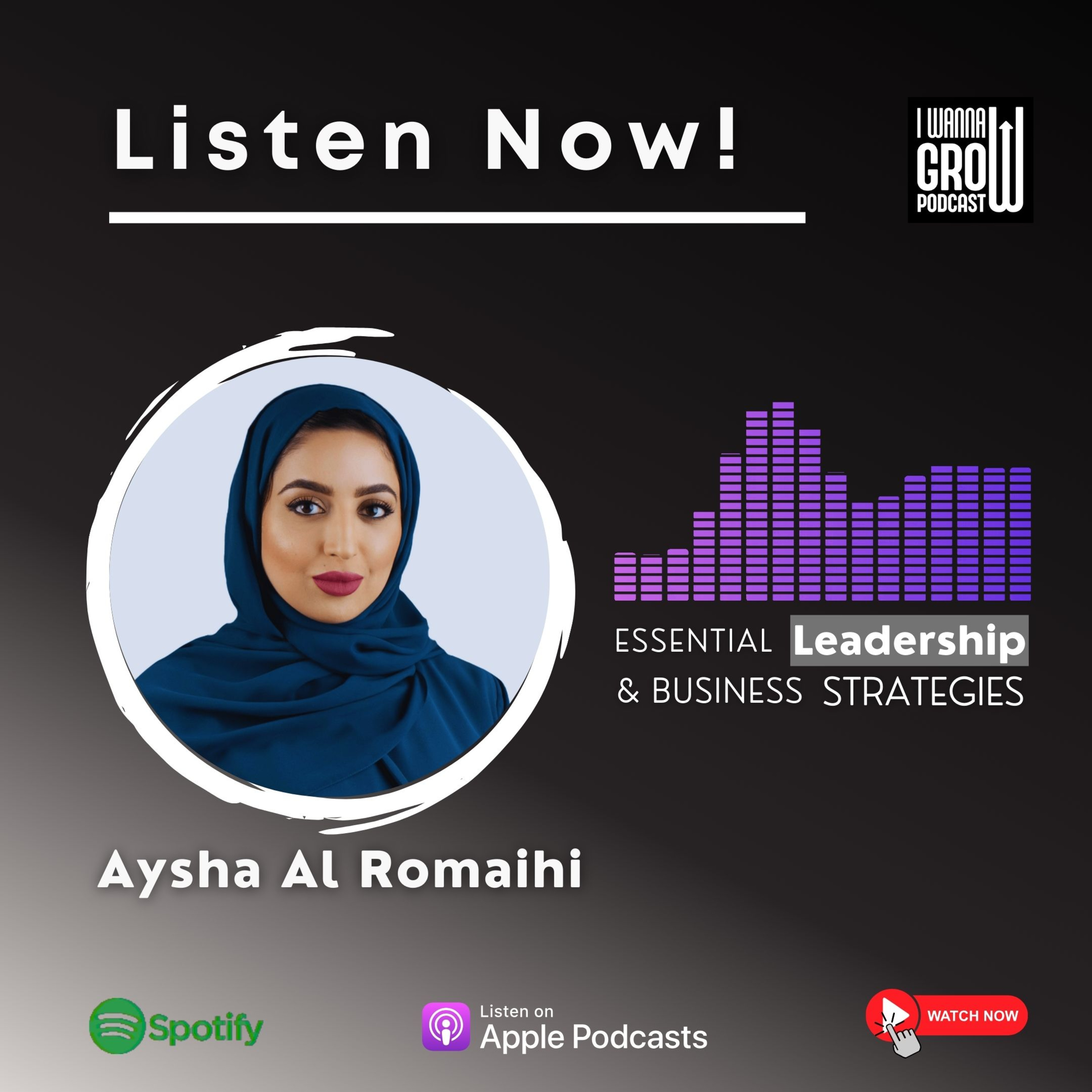 Aysha Al Romaihi on Leadership and Innovation: A Must-Watch Episode episode artwork