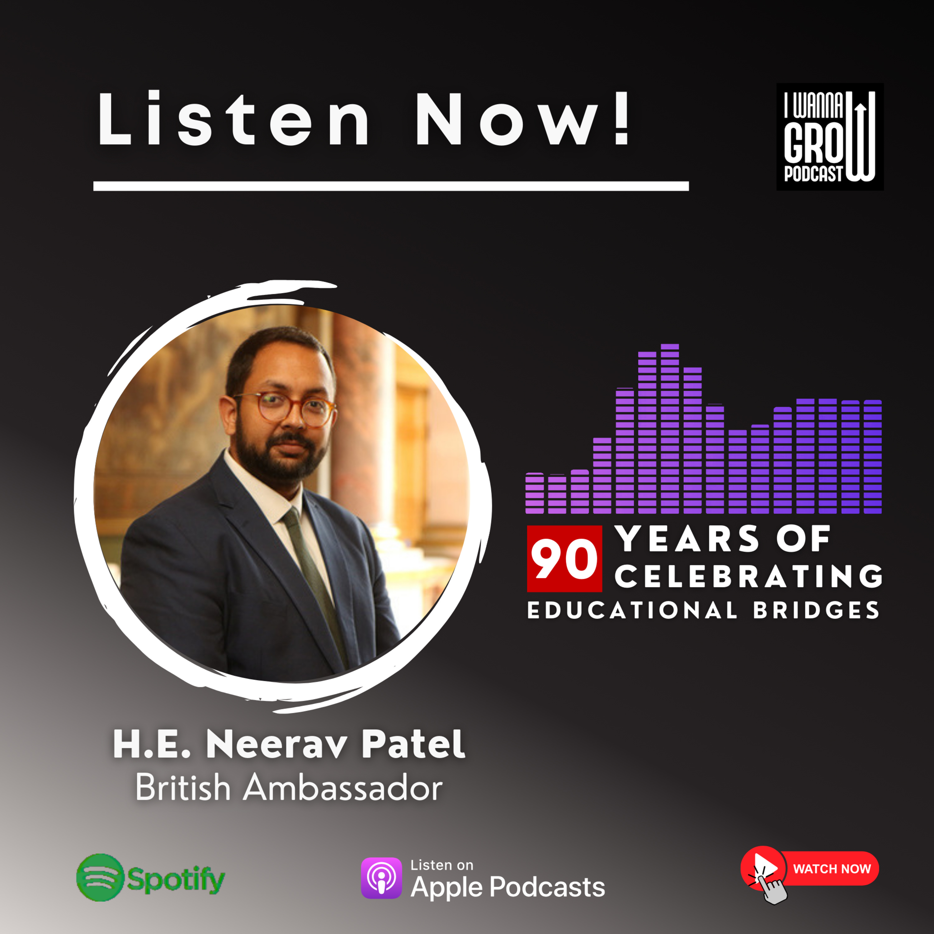 H.E. Neerav Patel: Reflecting on 90 Years of UK-Qatar Ties and the British Council's Impact episode artwork