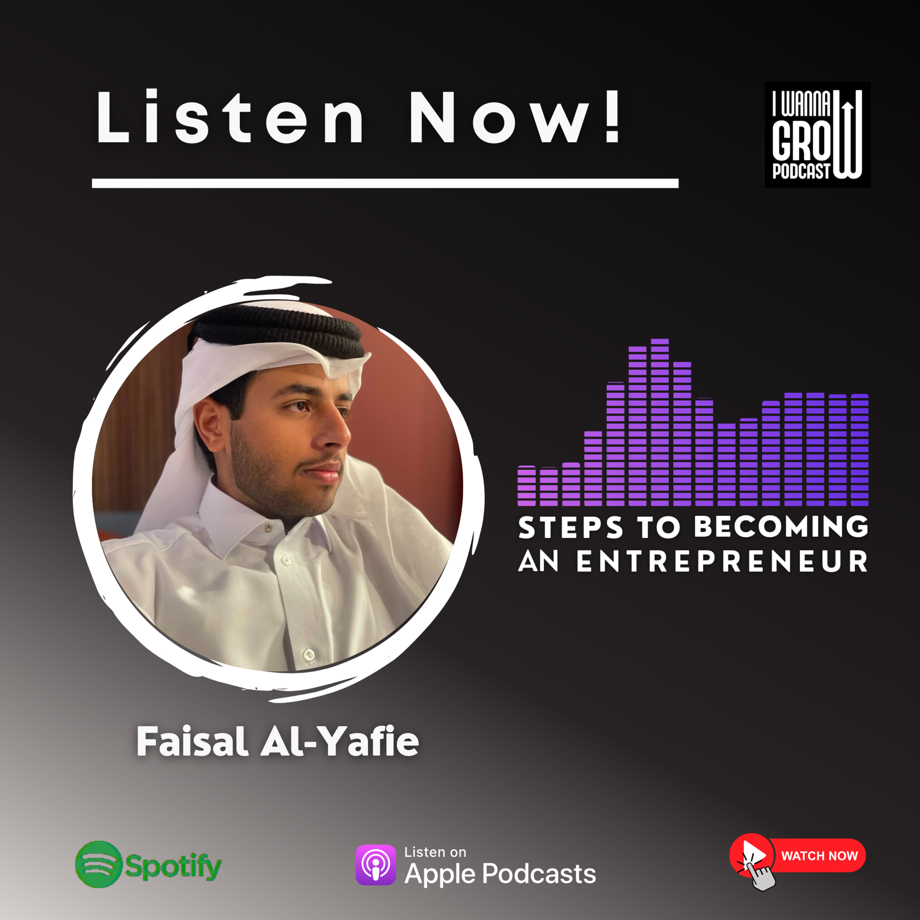 Faisal Al-Yafie: From UHUB to Fashion Startup - An Entrepreneur's Inspiring Journey episode artwork