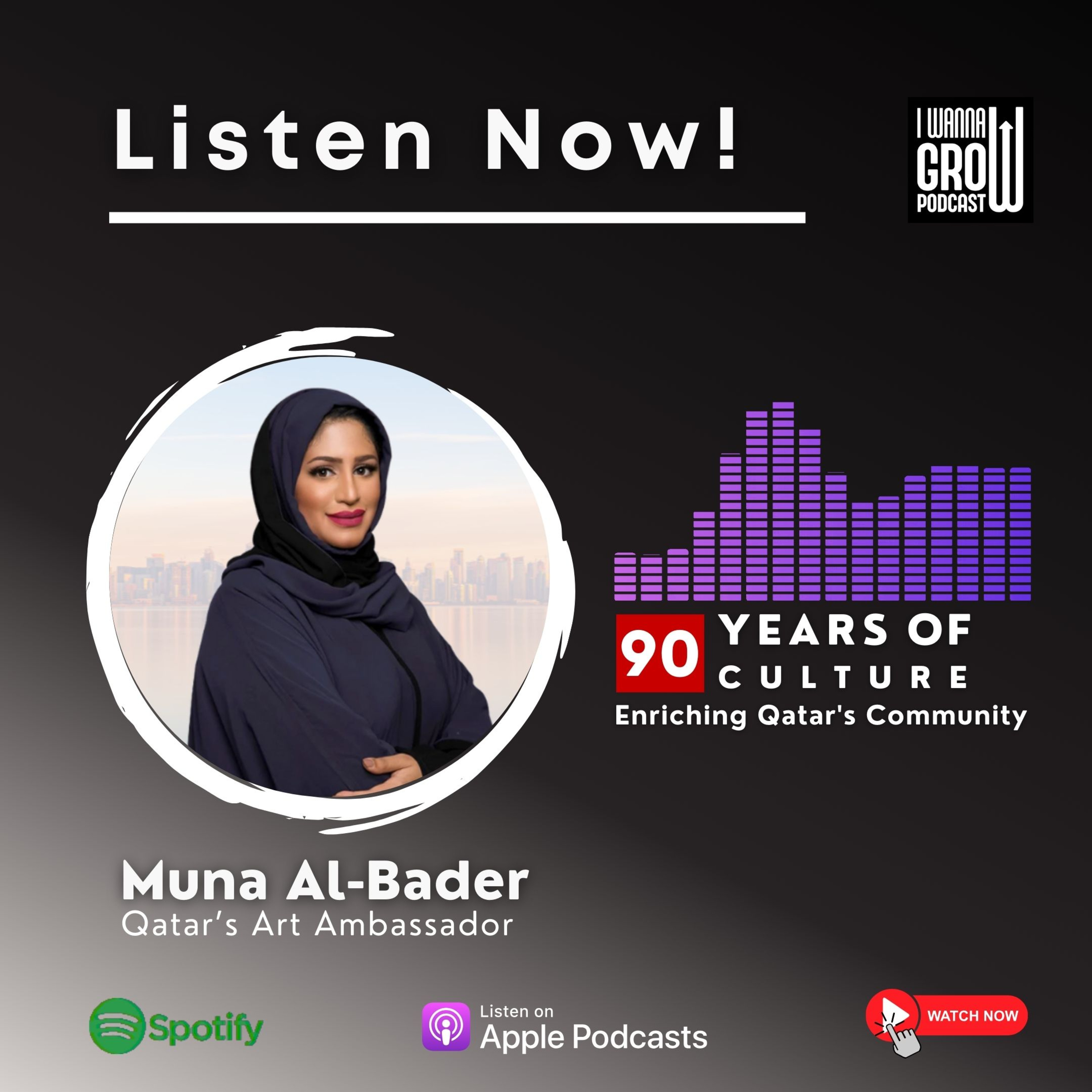 Celebrating 90 Years of the British Council: Muna Al-Bader on Influencing Qatar's Art Scene episode artwork