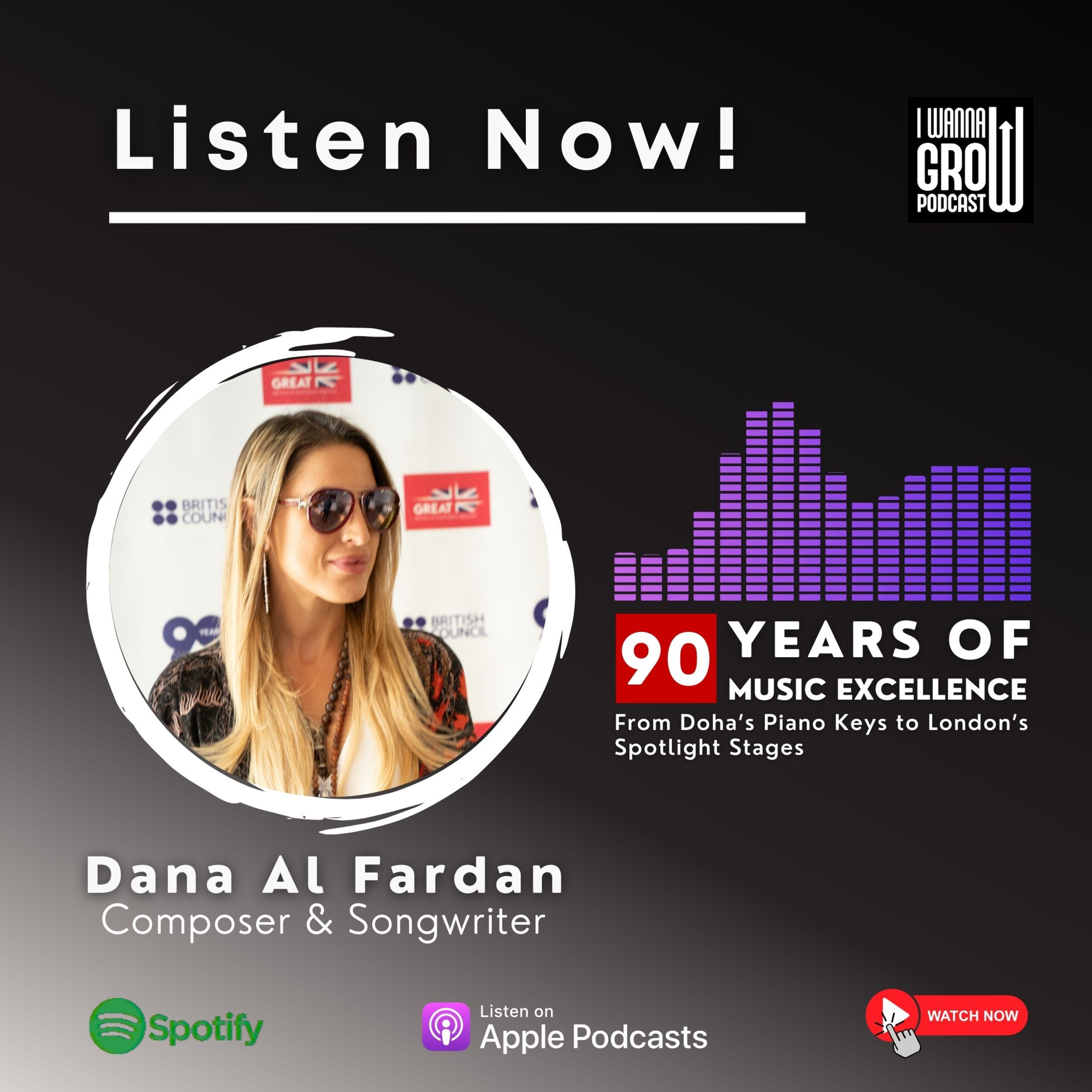 Meet Dana Al Fardan: The Qatari Composer Who Dreamed of the West End and Made it Happen! episode artwork