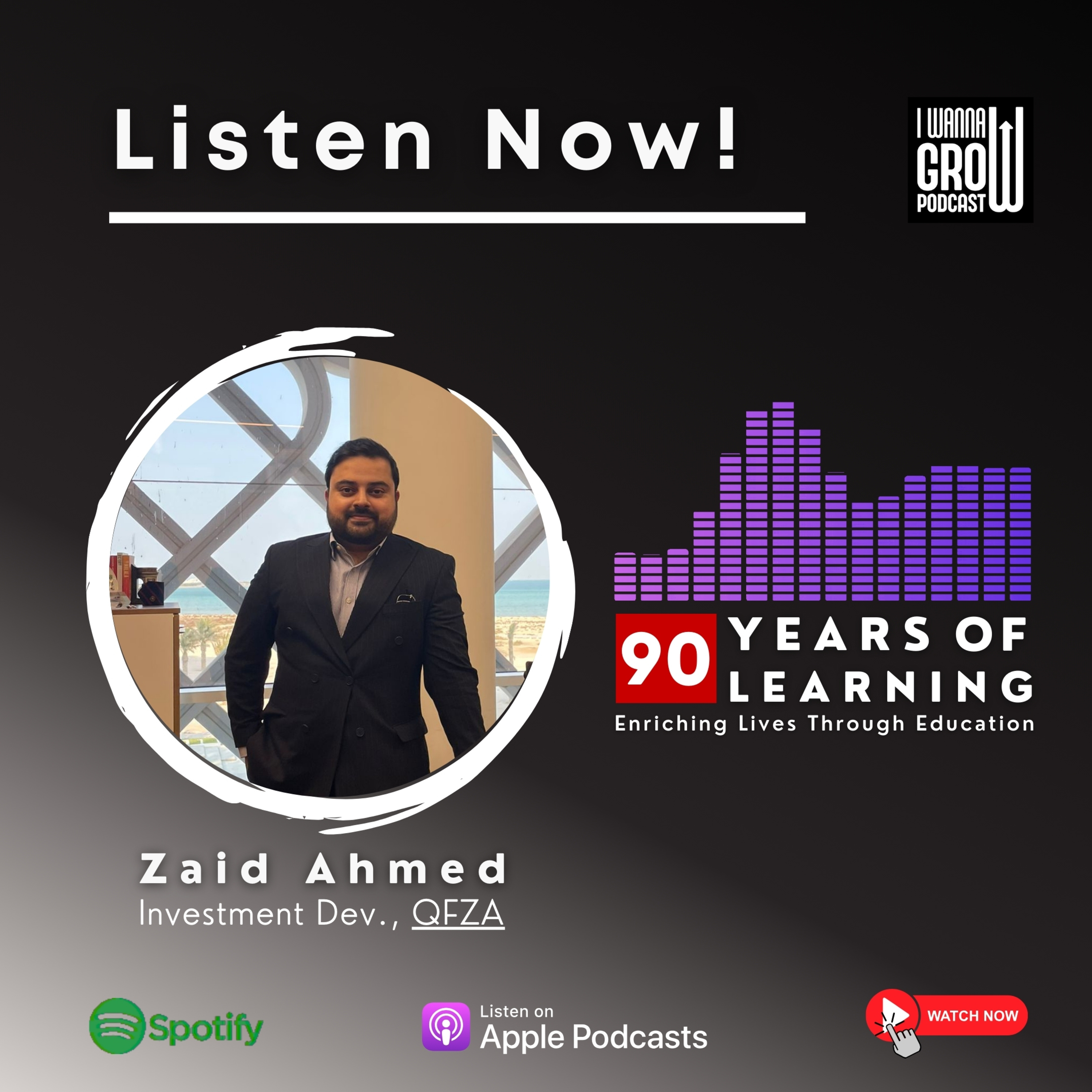 Zaid Ahmed's Inspiring Journey: From Oxford to a Leader in Qatar episode artwork