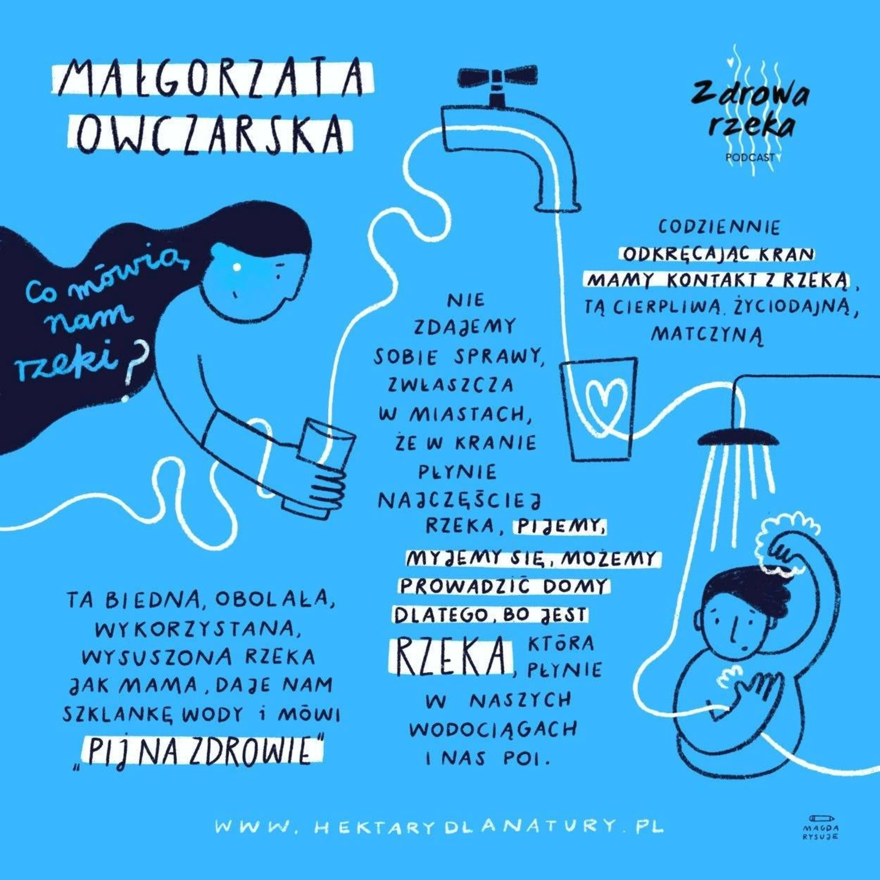 S1 E15 Małgorzata Owczarska — Wszyscy jesteśmy rzeką episode artwork