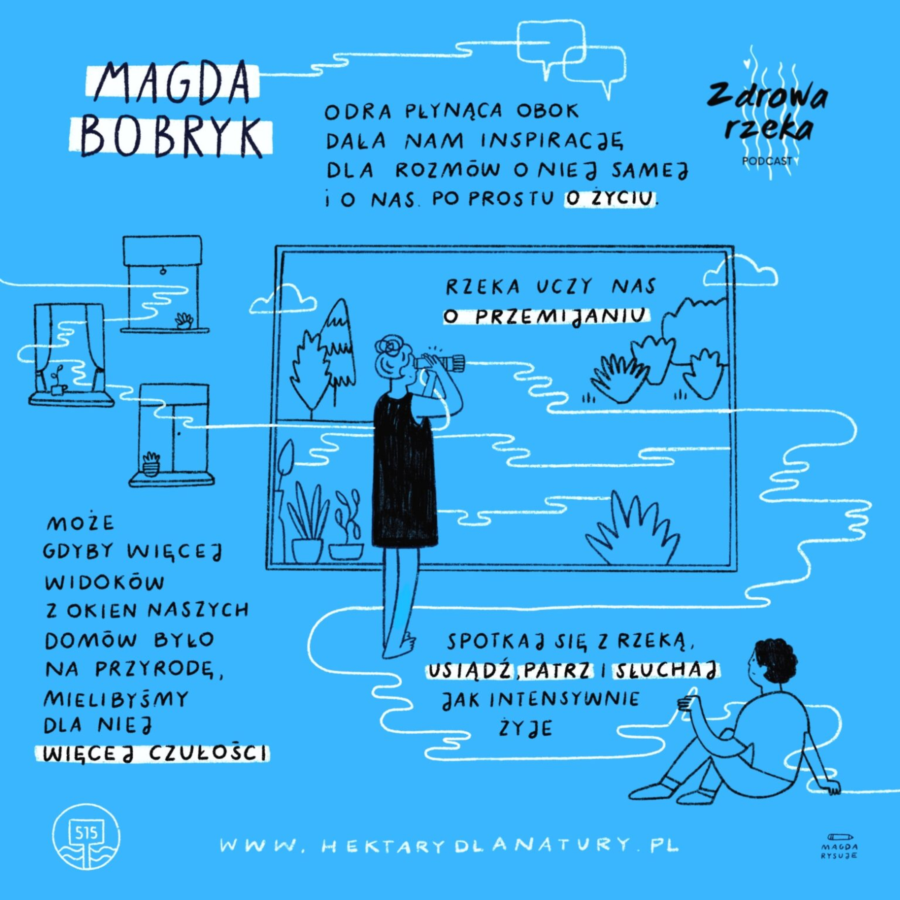 S1 E12 Magda Bobryk — Dom i rytm życia na 515 km Odry episode artwork