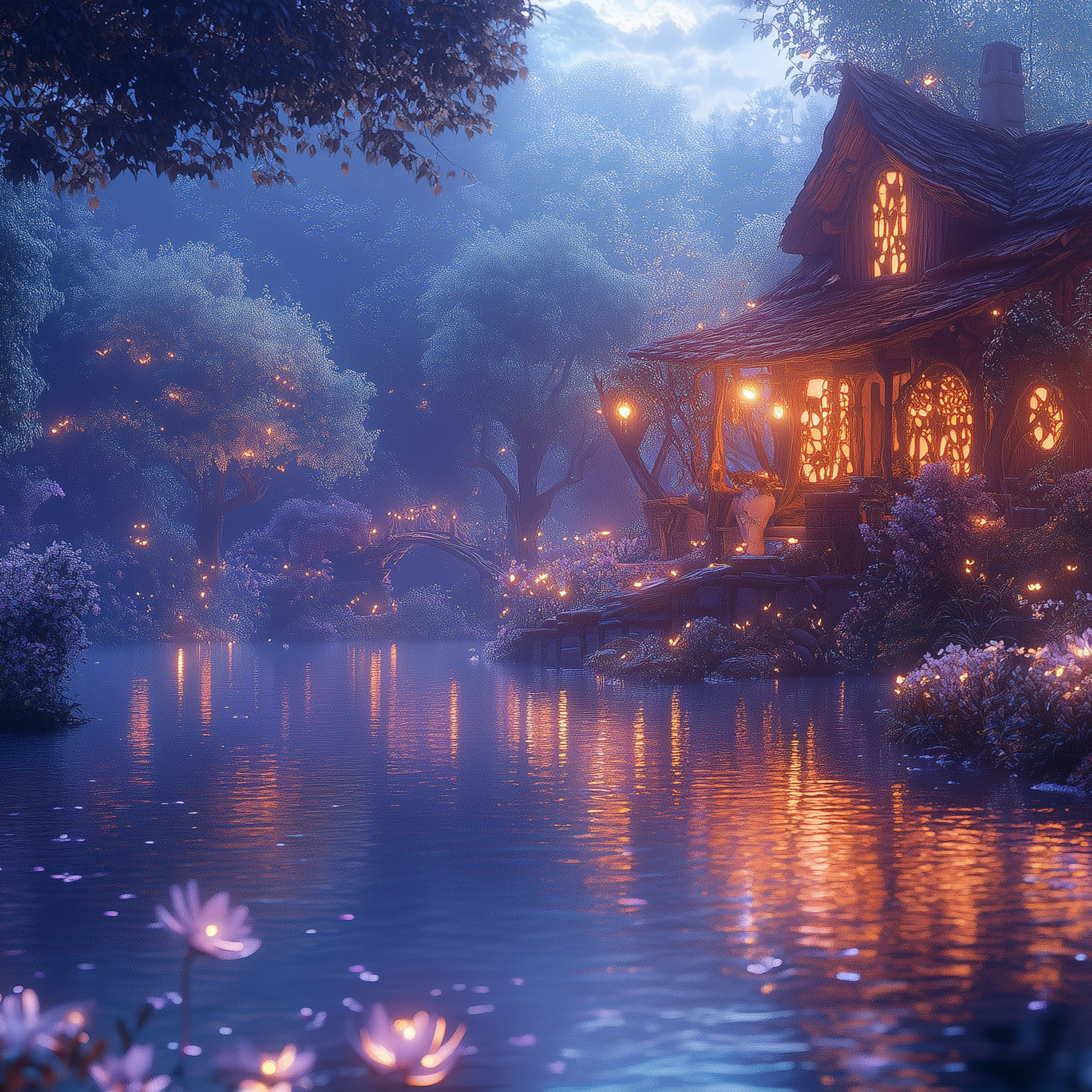 Ep 1. Slumber Stories: Fall Asleep with 'The Journey to Moonlit Meadow' Sleep Story episode artwork