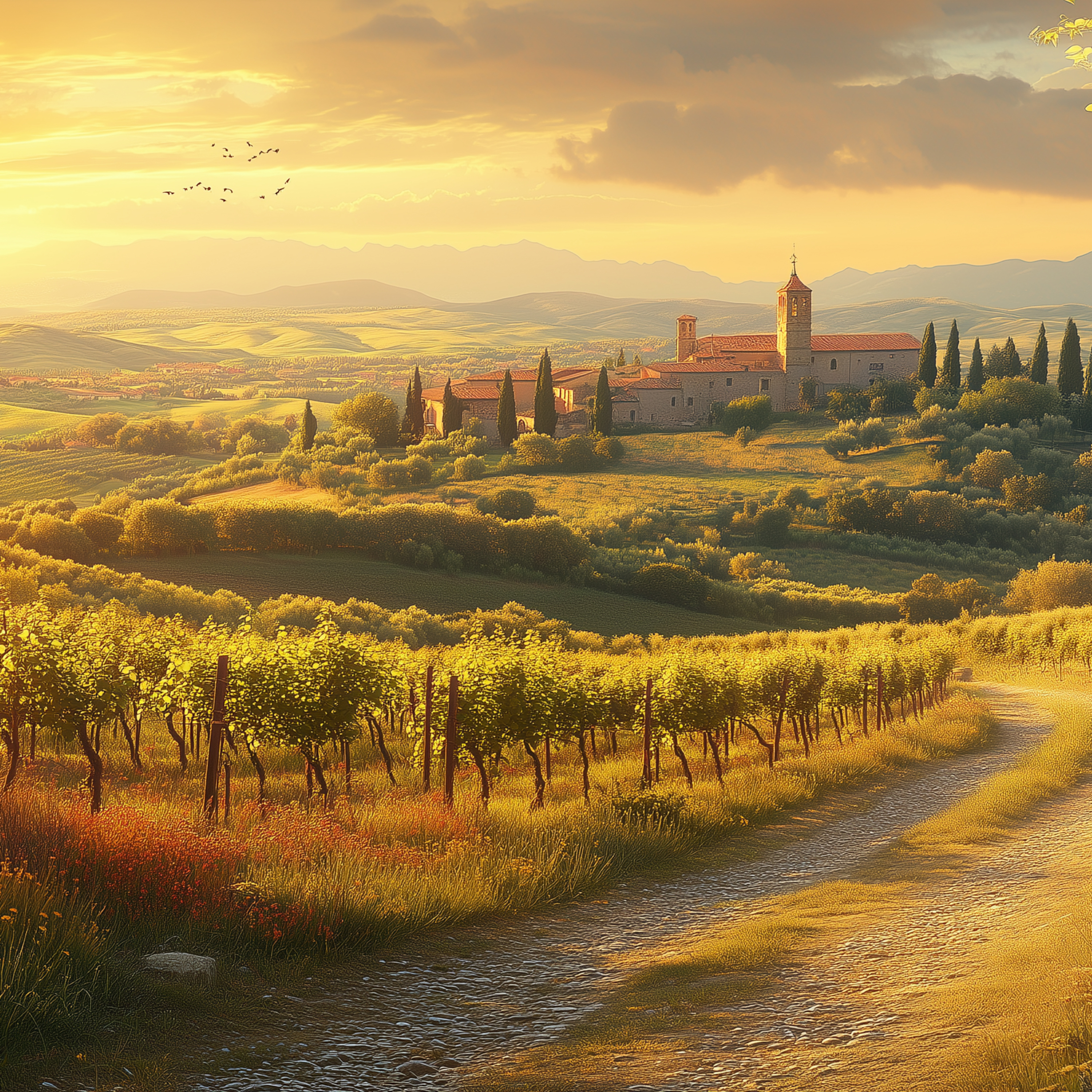 Ep 5. Slumber Stories: Fall Asleep with ''The Gentle Stroll Through the Tuscan Countryside" Sleep Story episode artwork