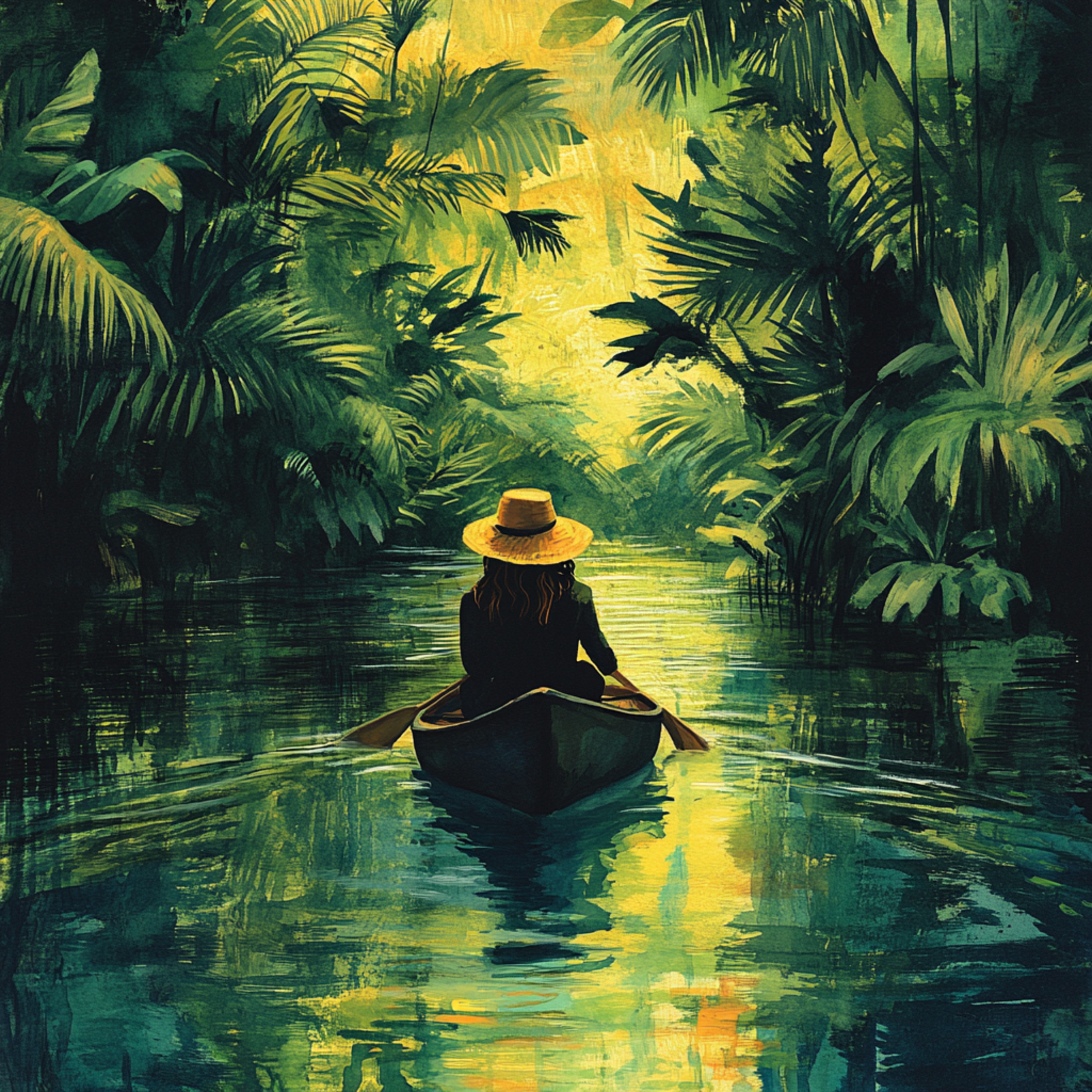 Ep 8. Slumber Stories: Fall Asleep with "The Peaceful Paddle Through the Amazon Rainforest" Sleep Story episode artwork
