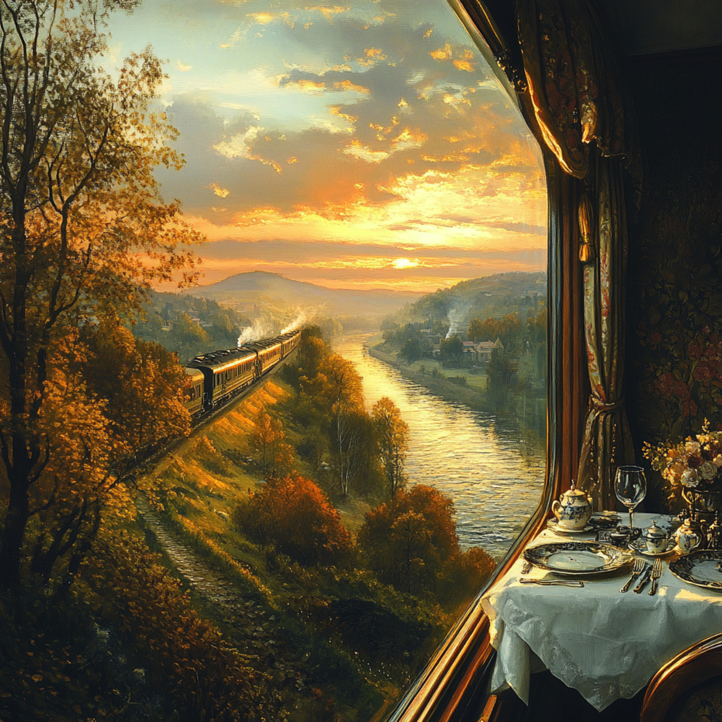 Ep 12. Fall Asleep with "The Tranquil Journey on the Orient Express" Sleep Story - Slumber Stories episode artwork