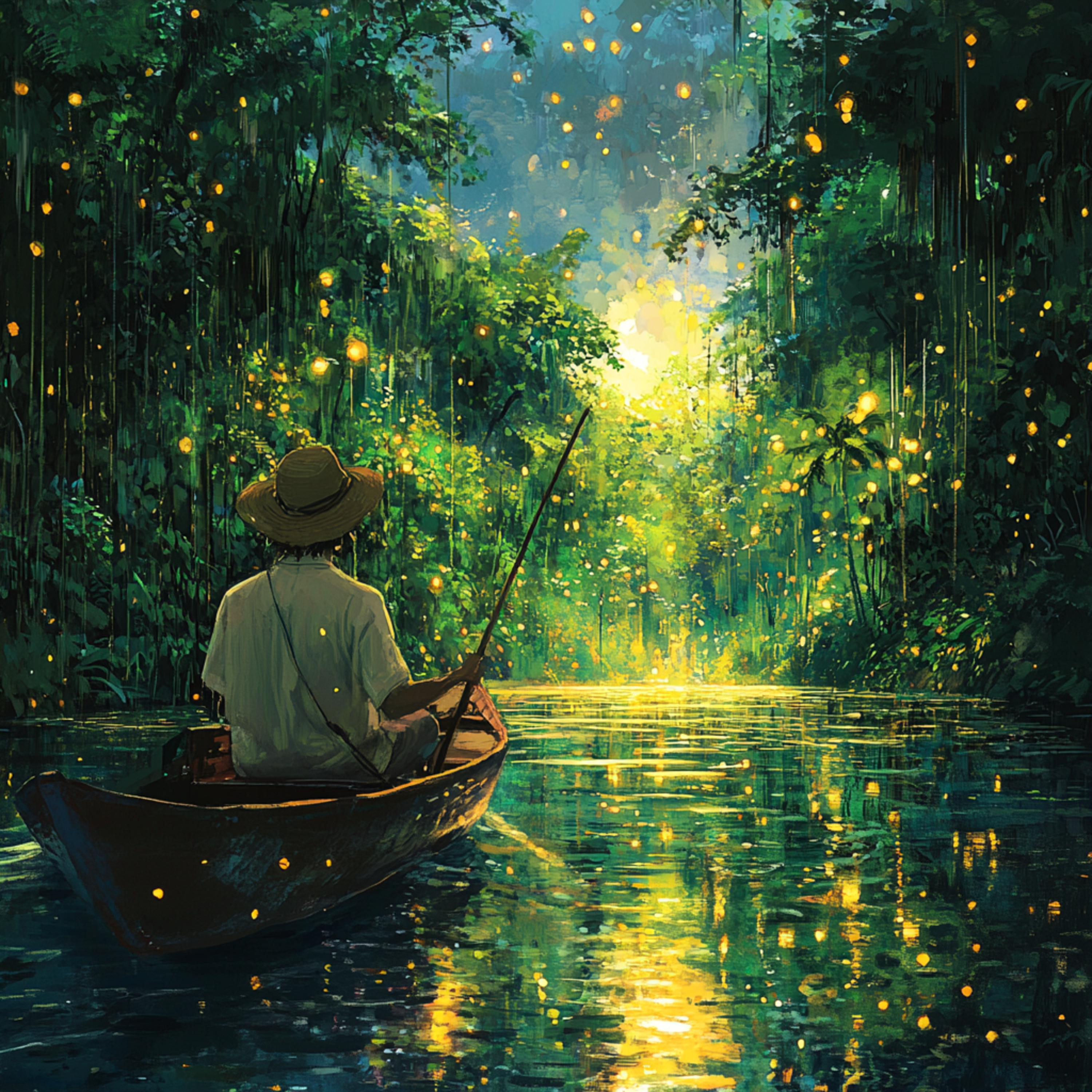 Ep 25. Fall Asleep with "The Peaceful Drift Along the Amazon River at Sunset" Sleep Story - Slumber Stories episode artwork