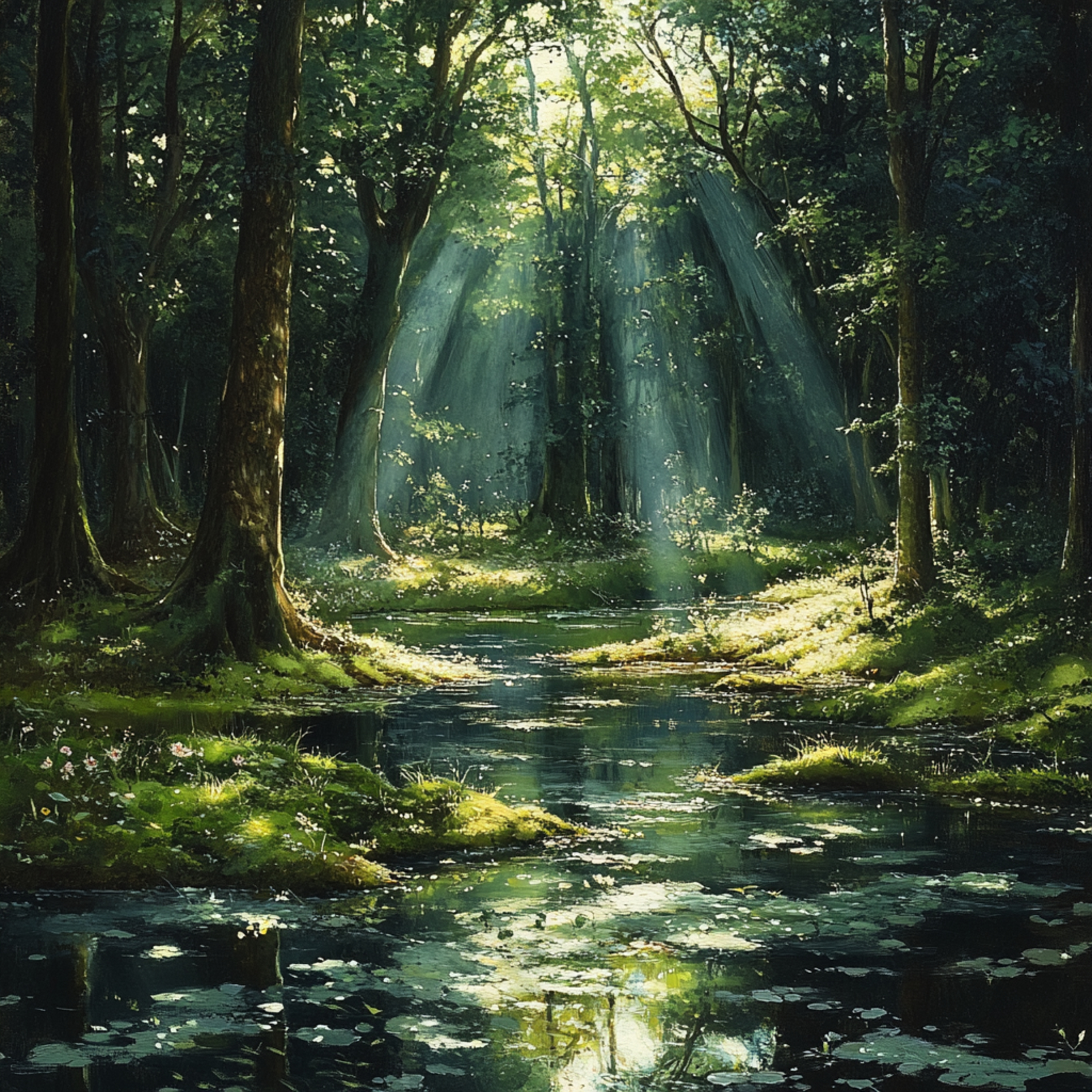 Sleep Story (no ads) with "The Tranquil Exploration of an Enchanted Forest Clearing" - Slumber Stories: Ep. 37 episode artwork